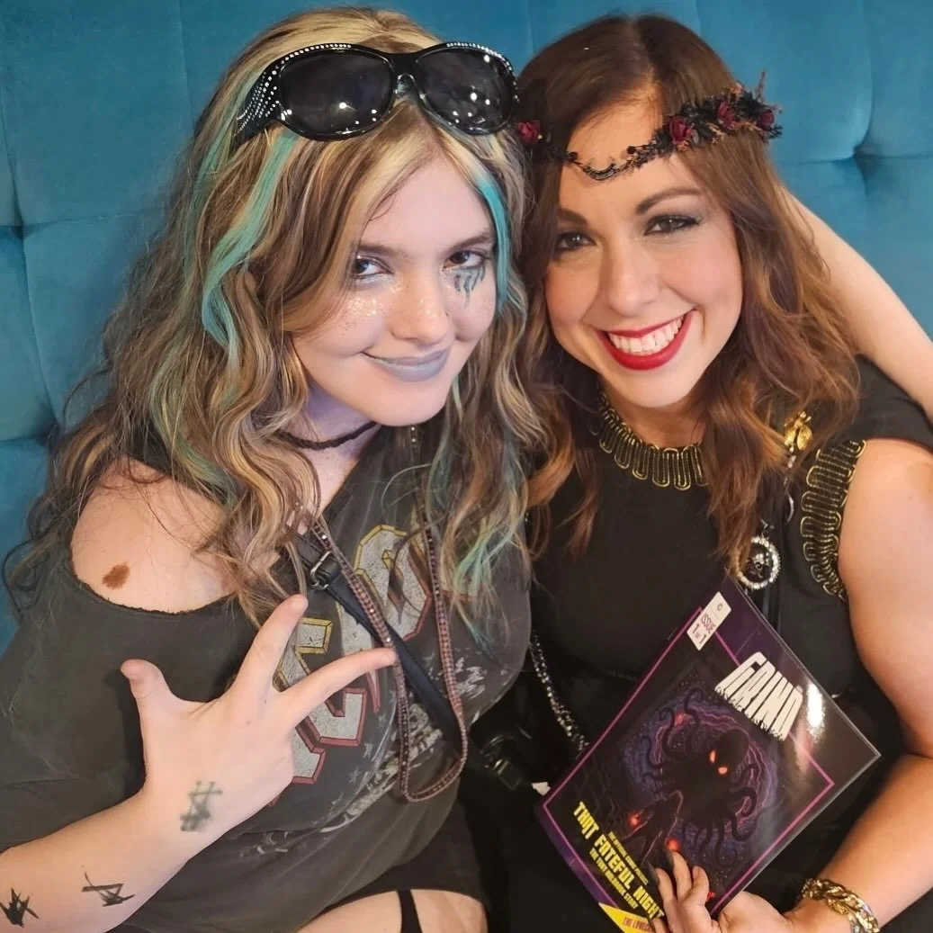 Kesha and Persephone at the WV Grind Premiere!💕🎥

#actressjourney #MomLifeUnfiltered #indiefilmmaking #indiehorror #screamqueen #finalgirl