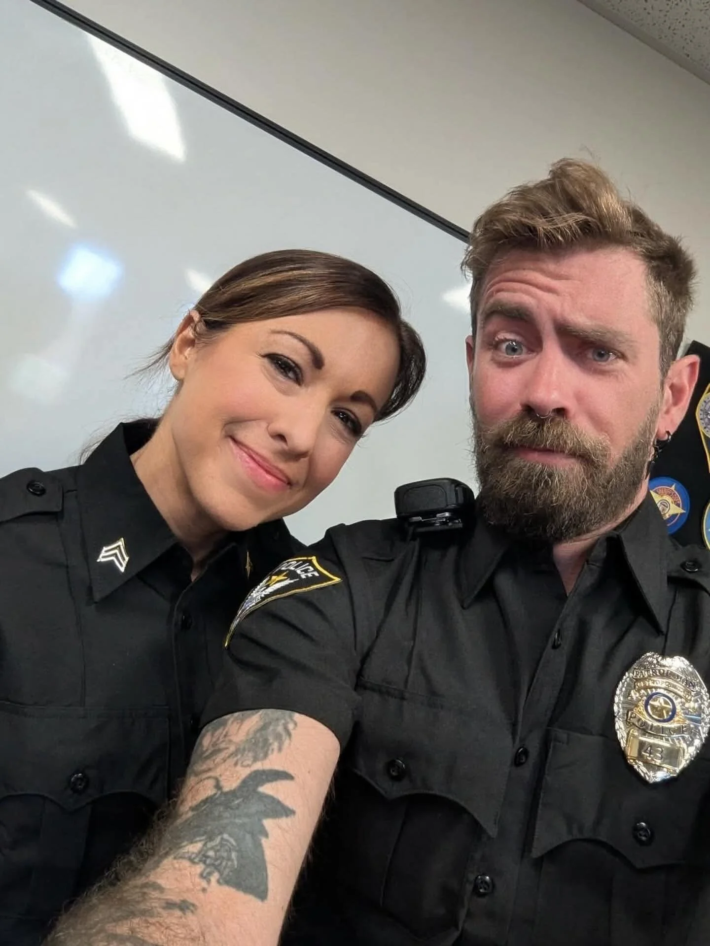 Working with friends is the equivalent of getting the band back together. 💕🎬

#actorslife #behindthescenes #filmmaking #workingactor #bookedandbusy