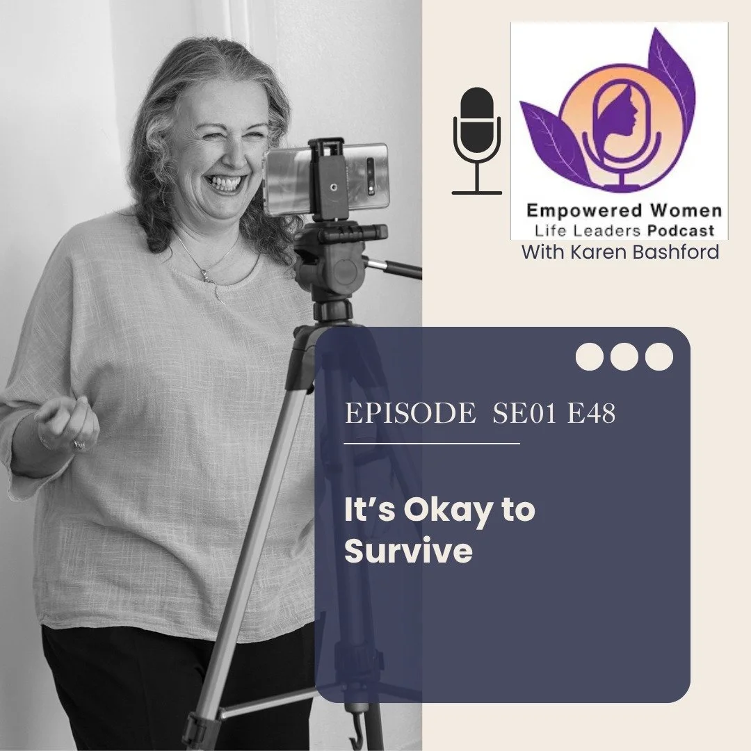 The Empowered Women Life Leaders Podcast
S01E48: It&rsquo;s Okay to Survive

In this deeply personal episode I open up about caring for my elderly cat, the emotional exhaustion that followed and how stress, fear and overwhelm led to self-sabotage, lo