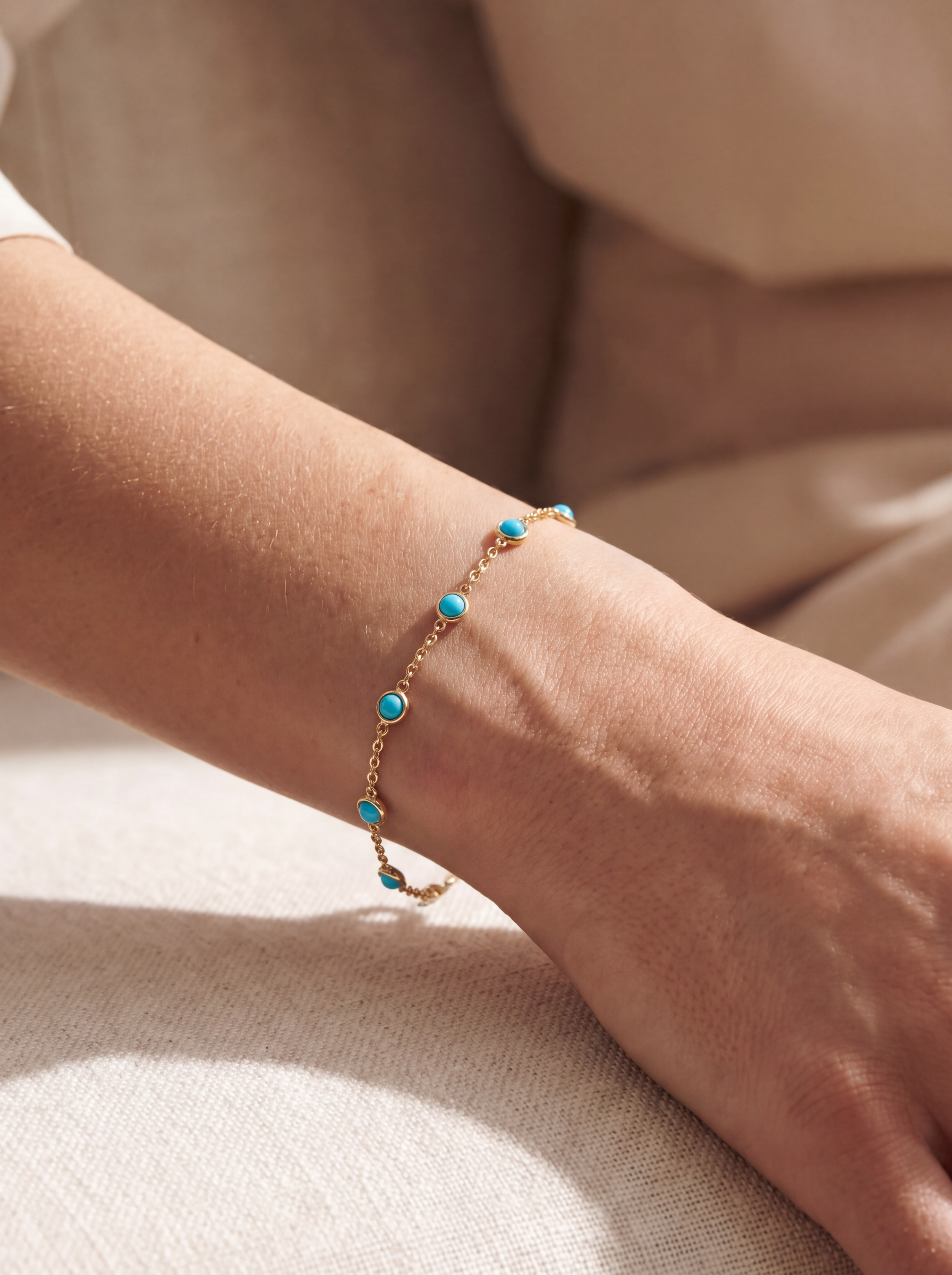 Turquoise Infinity Bracelet