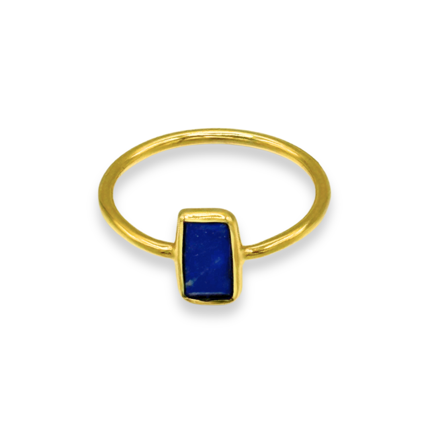 Paivand Lapis Lazuli Rectangle Ring