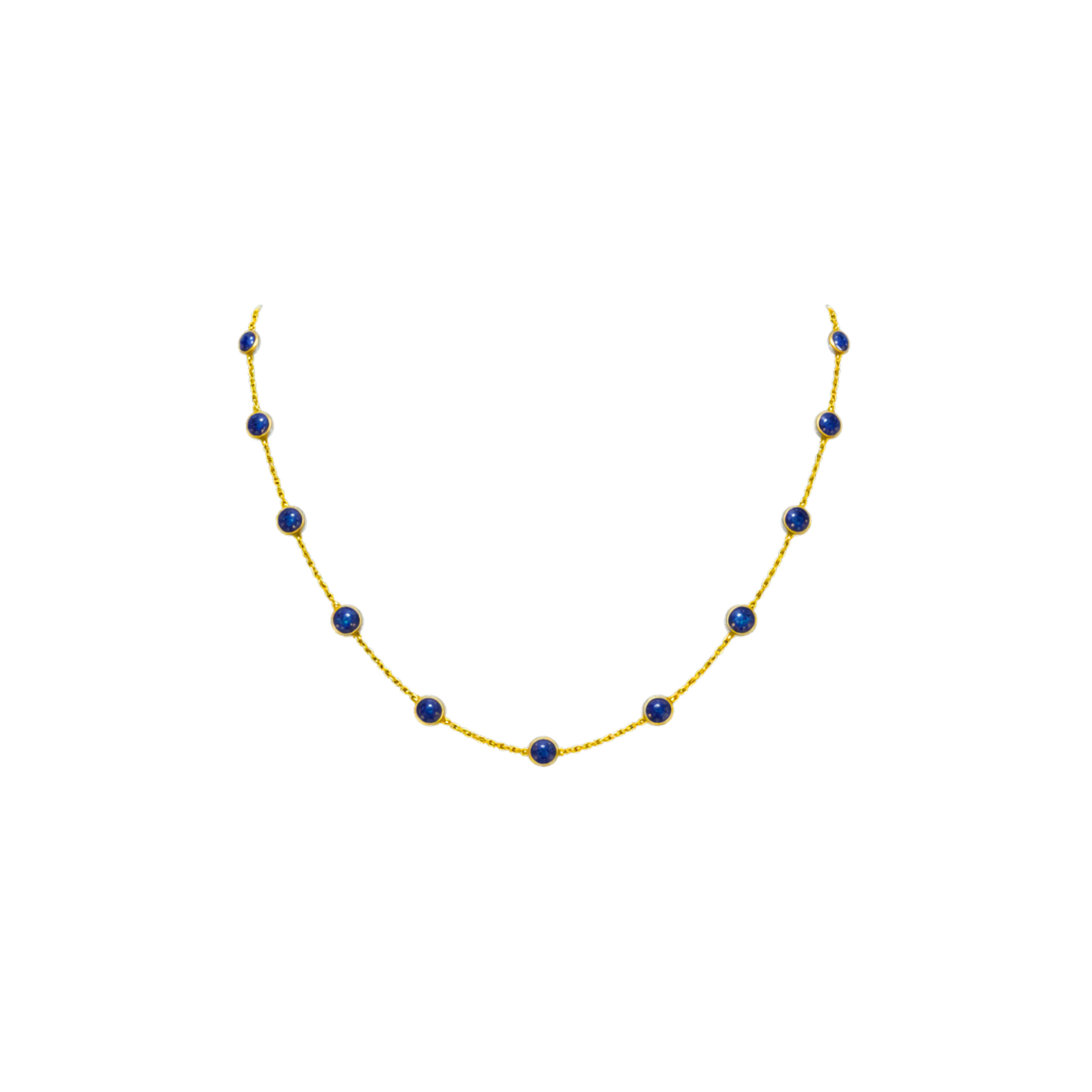 Lapis Lazuli Infinity Necklace