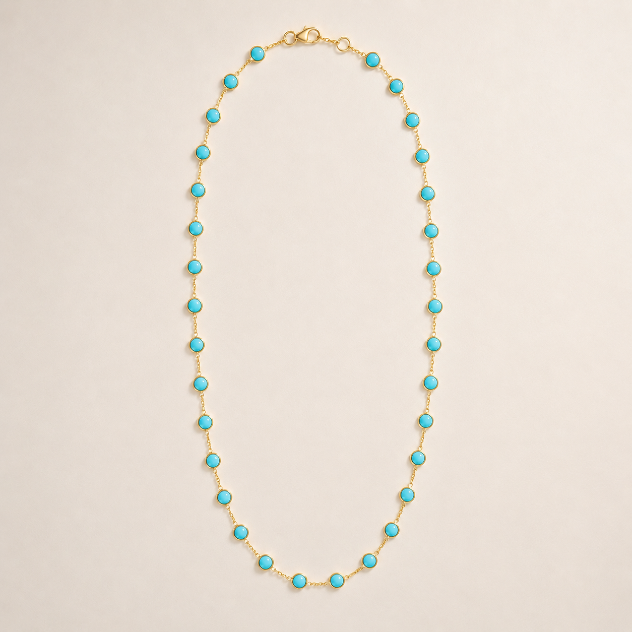 Infinity Necklace - Turquoise 2.png