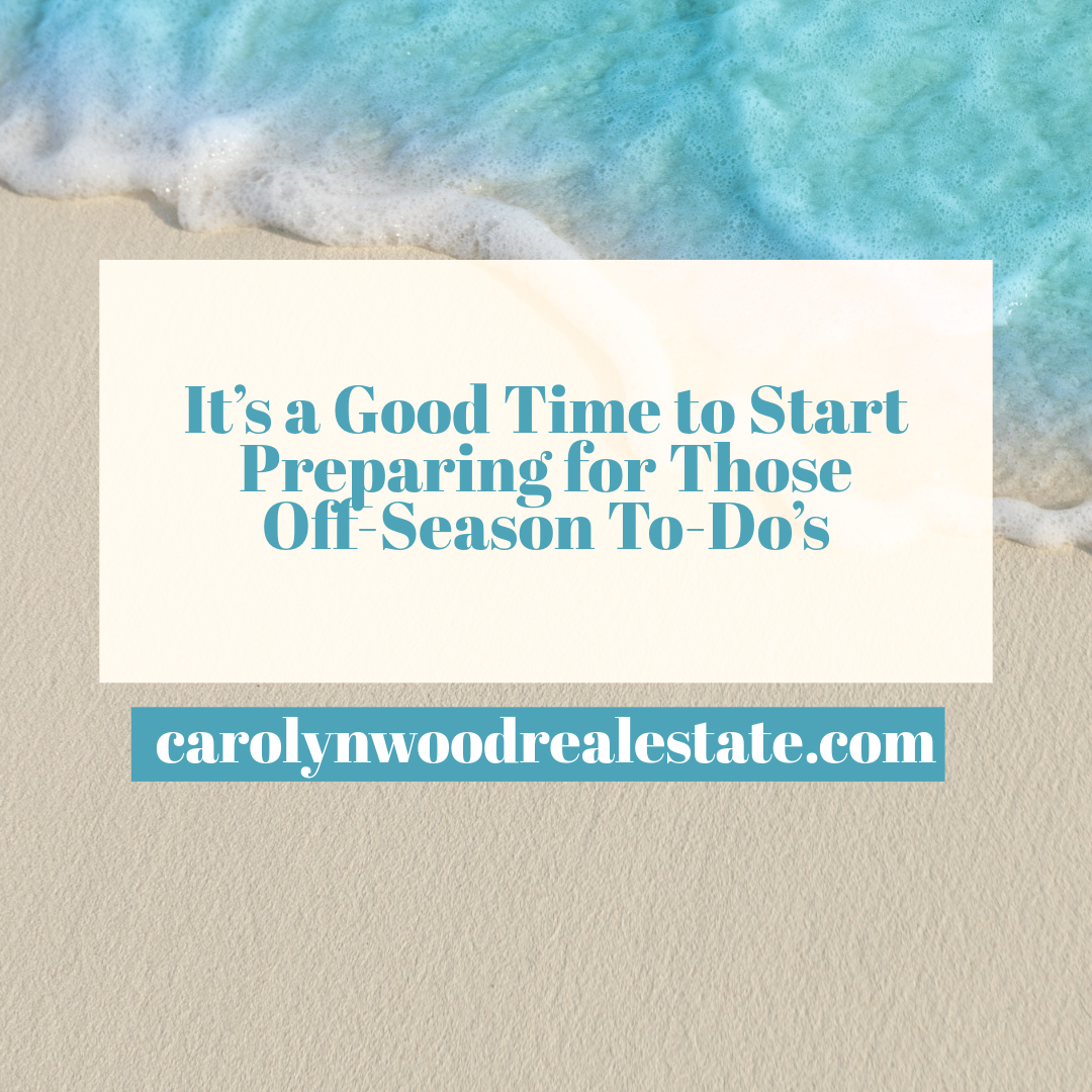 It’s a Good Time to Start Preparing for Those Off-Season To-Do’s