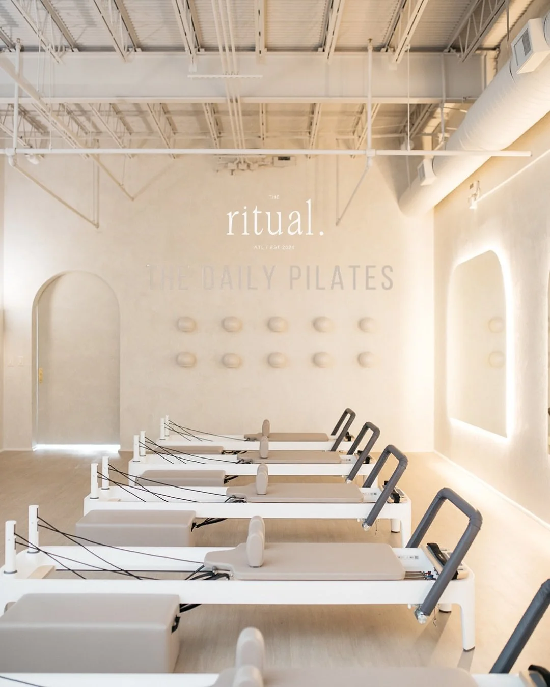Join us for The Ritual x The Daily Pilates Vinings ☁️✨
 a curated afternoon designed to help you reset, reconnect, and realign.

Sunday &bull; October 26th @ 12pm &amp; 1pm 

Enjoy a luxe reformer Pilates session (choose from 12PM or 1PM), a red ligh