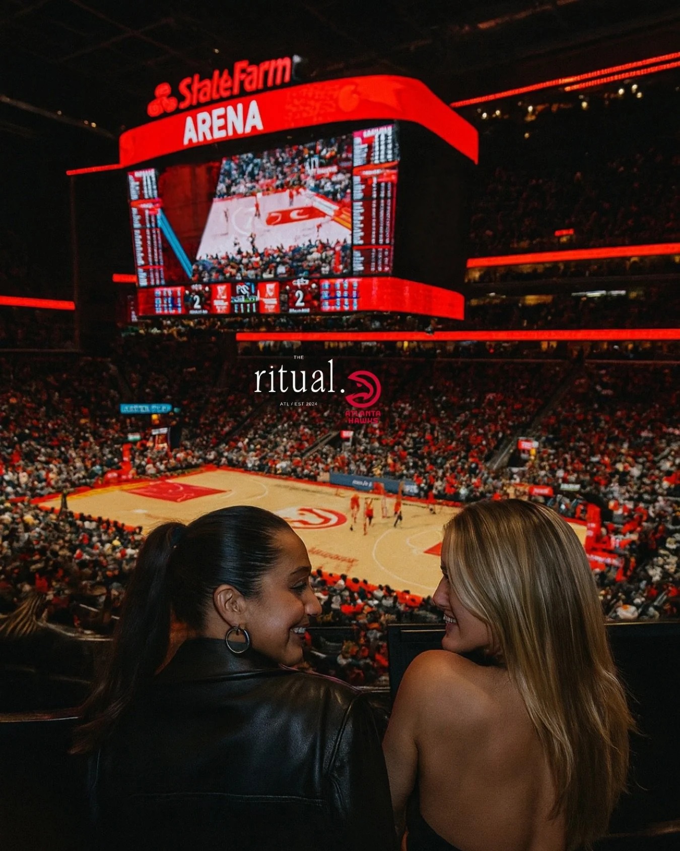 Ritual Night Out 🏀✨
Wednesday, December 3 &middot; 7:30 PM
Game night, but make it Ritual.
We&rsquo;re taking over State Farm Arena as the Hawks face the Clippers &mdash; community, courtside energy, and connection all in one night.

✨ what&rsquo;s 