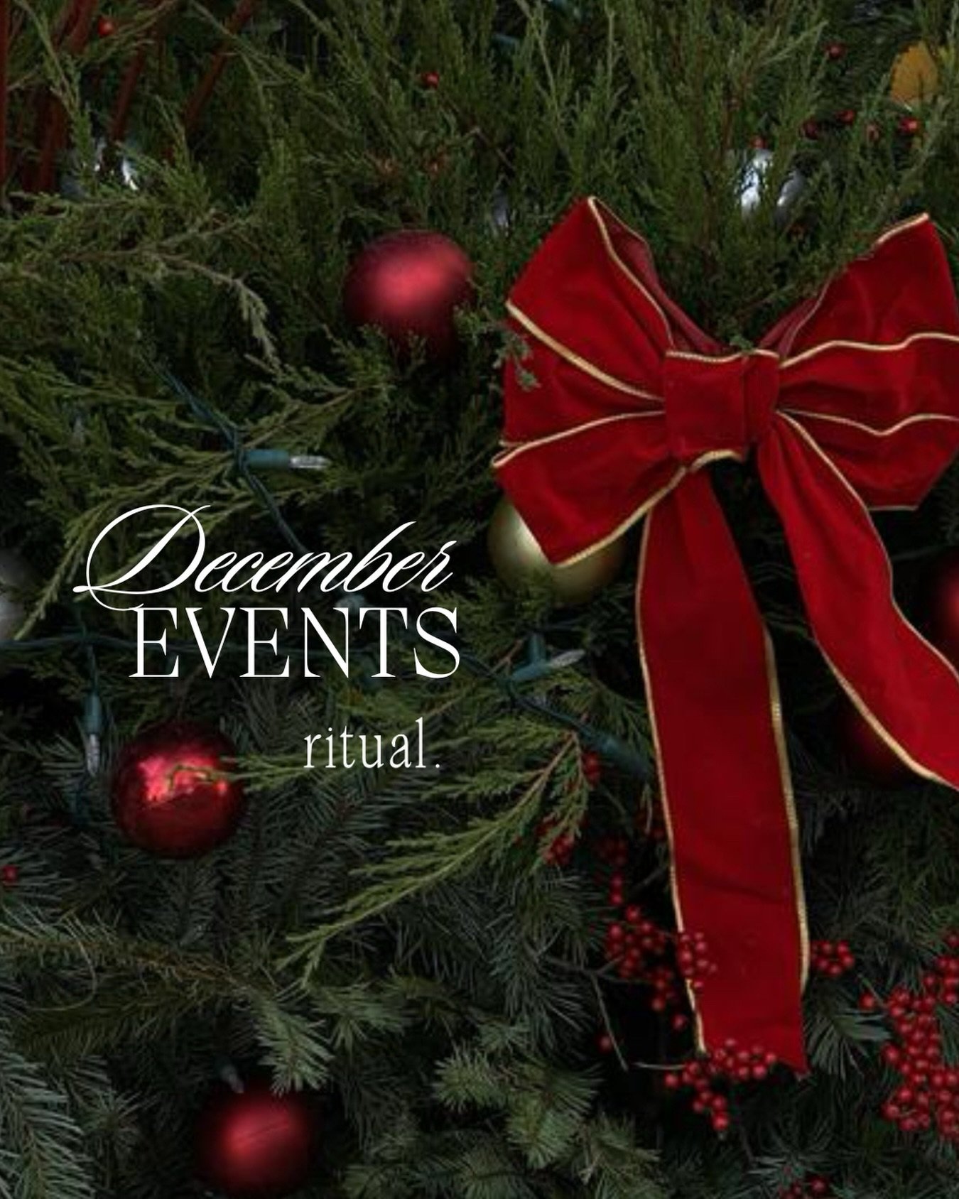 Events for the month of December 🤞✨

Wednesday 12&bull;3 &mdash; Hawks @ 7:30pm
Sunday 12&bull;14 &mdash; @thedailypilatesmilton @ 11:30am