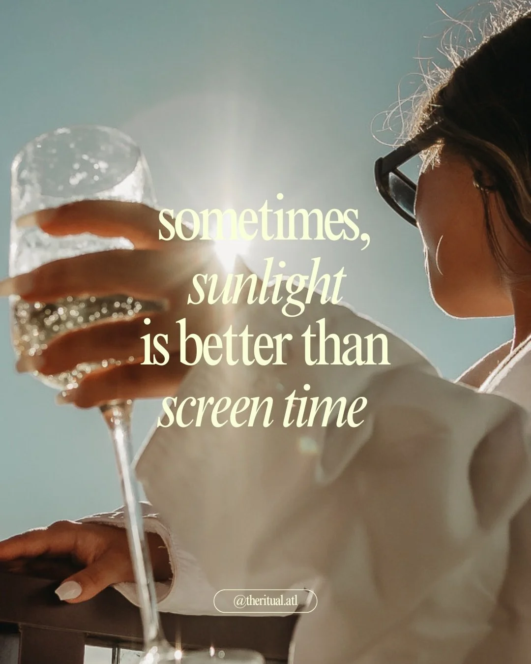 sometimes the life you&rsquo;re looking for
is already happening

just quieter
slower
less obvious than you expected

in the sunlight
in the stillness
in the moments you don&rsquo;t rush through

you don&rsquo;t need more
you just need to be in it xx