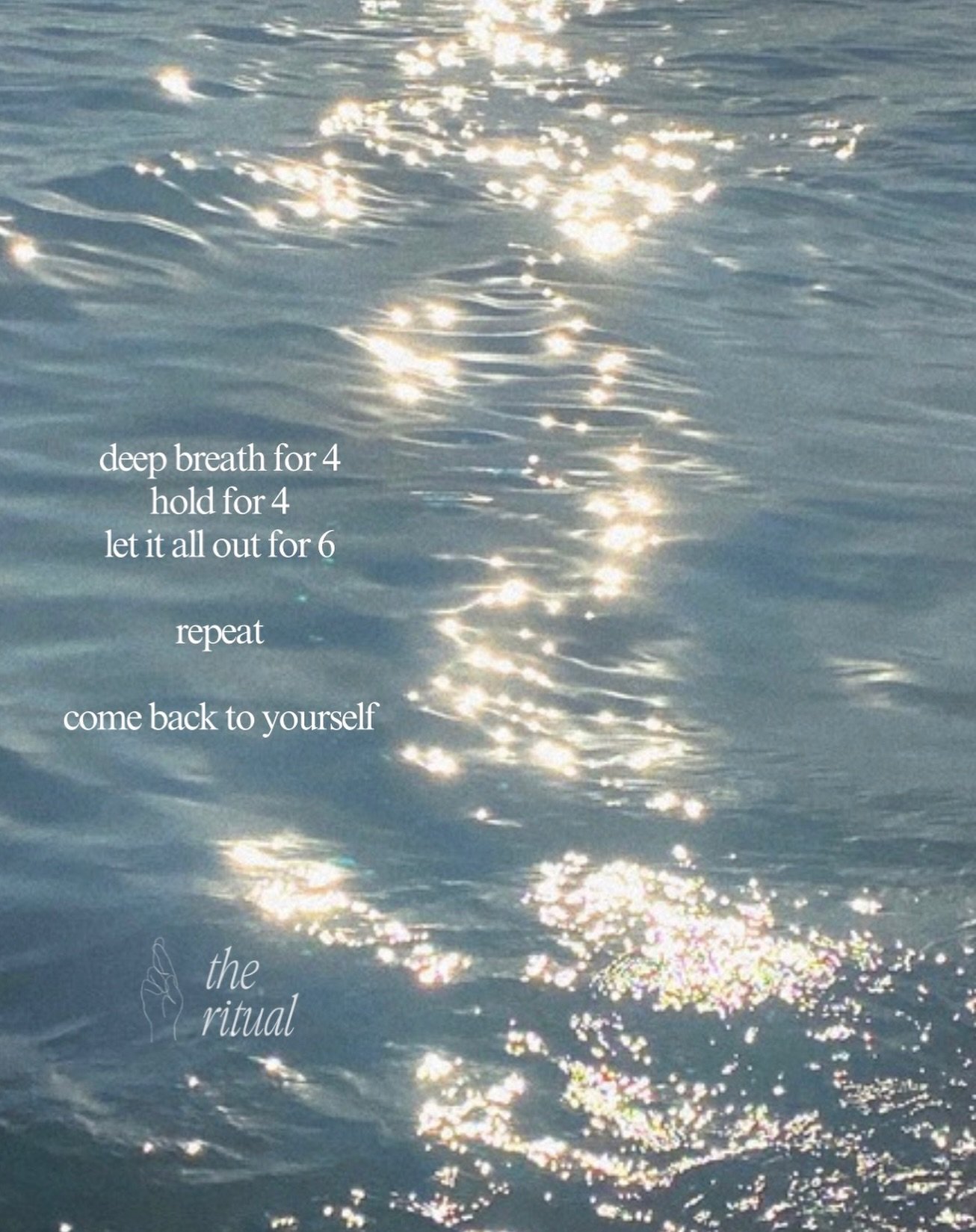 take a moment to breathe with us xx