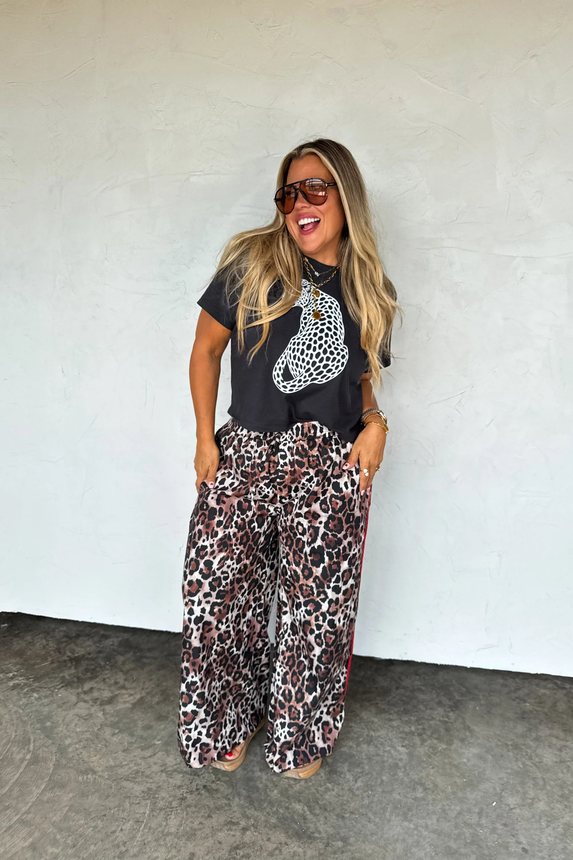 Cheetah Knot Boxer Pants