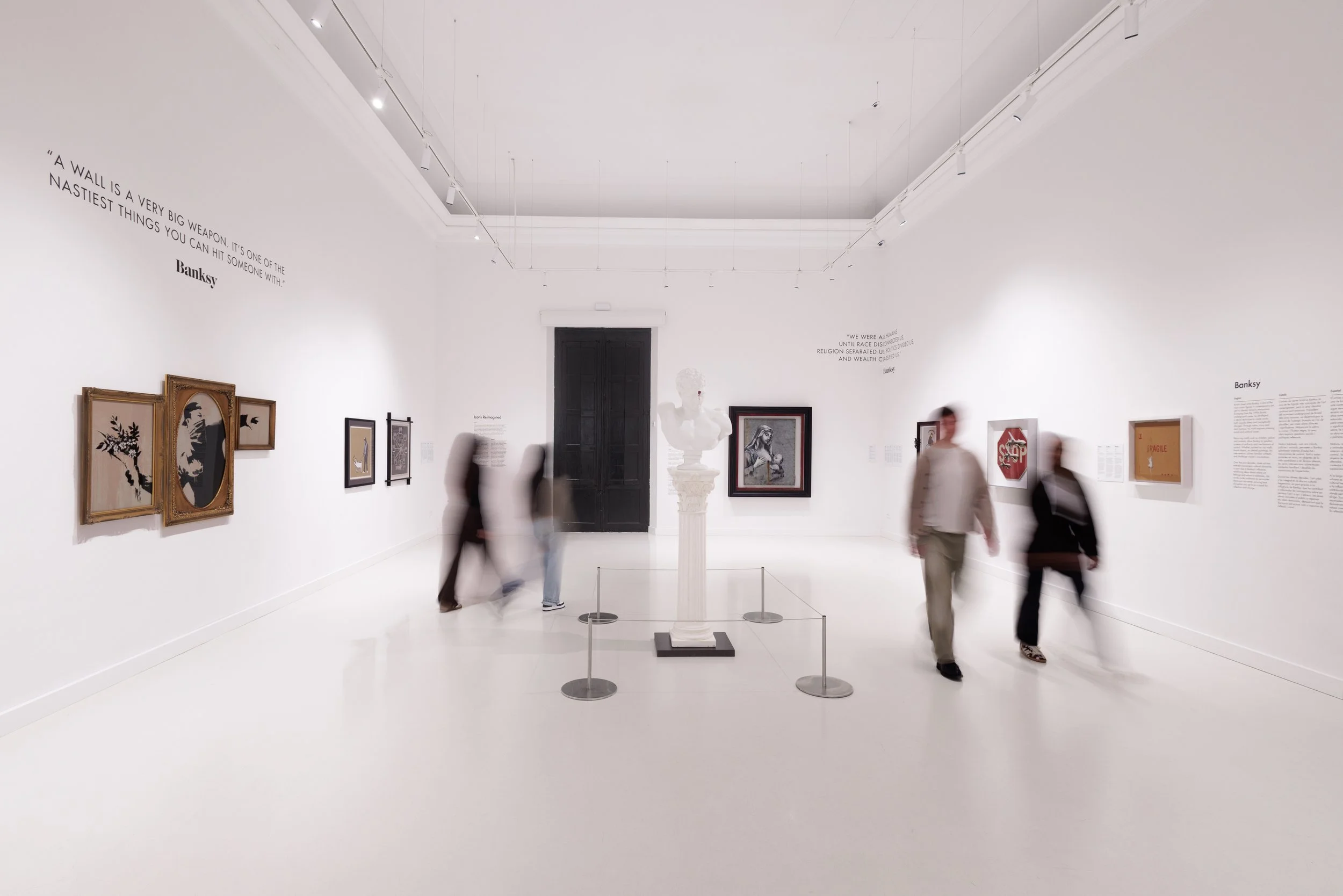 Banksy Exhibition Barcelona at Moco museum Barcelona