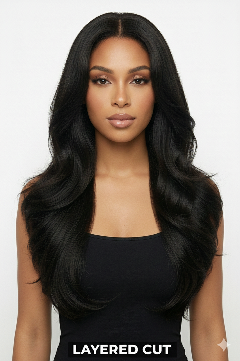 Layered Hair cut (Wigs only)