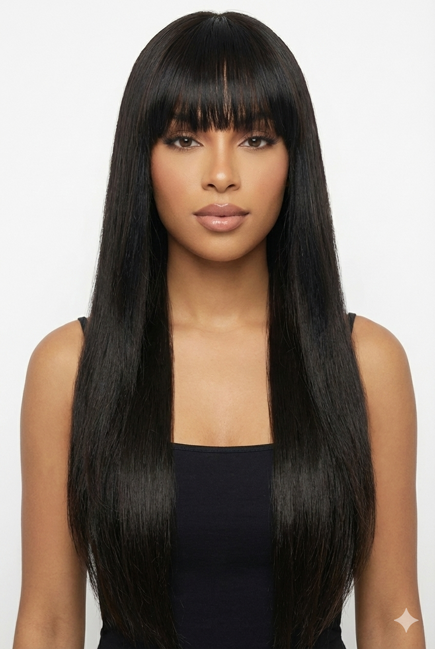 Bang Trim on Existing wig