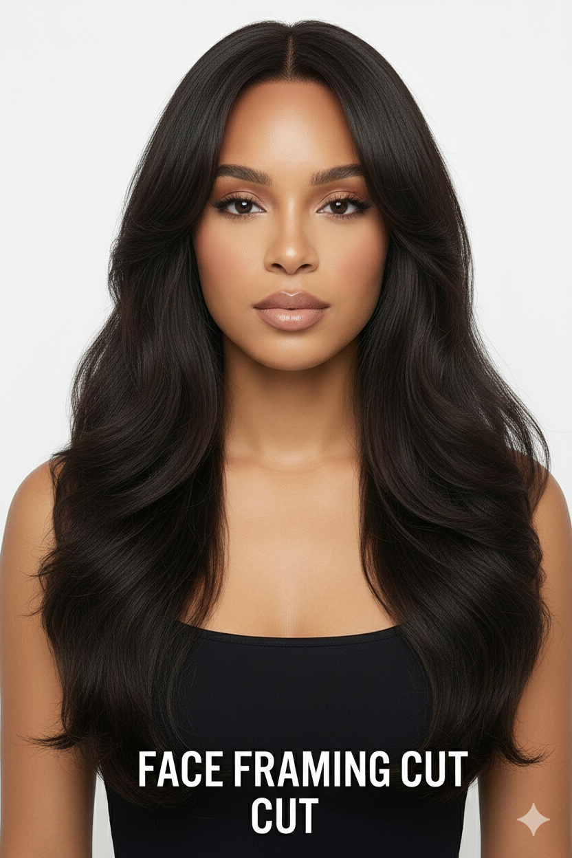Face Framing Cut Only (Wigs Only)