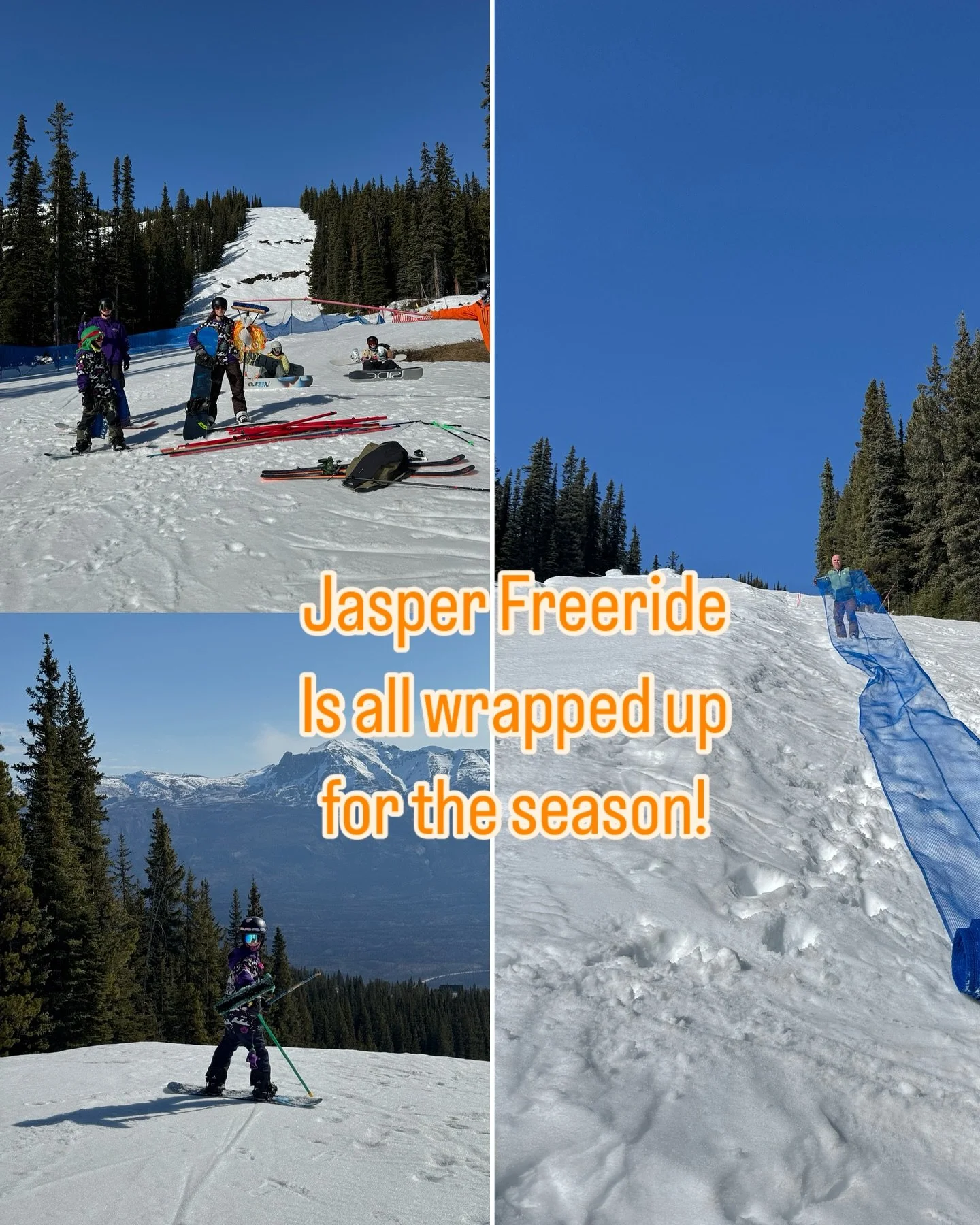 The 24_25 season is officially packed away. Thank you to the small but mighty crew of workers who packed up the mogul course, got the air bag off the hill and cleaned and reorganized the gear shed this past weekend. 👋