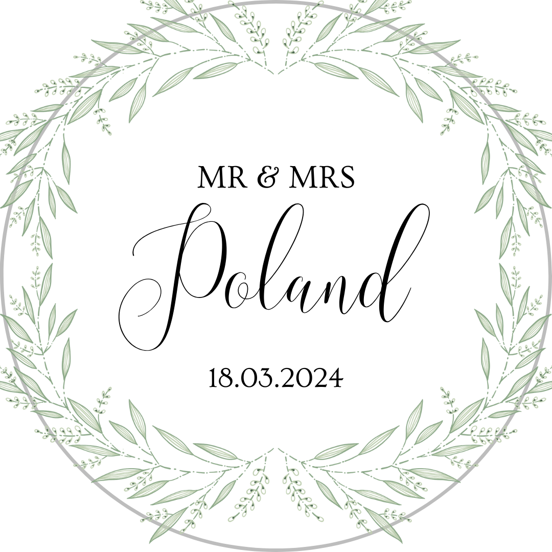 Mr & Mrs - Wedding Stickers