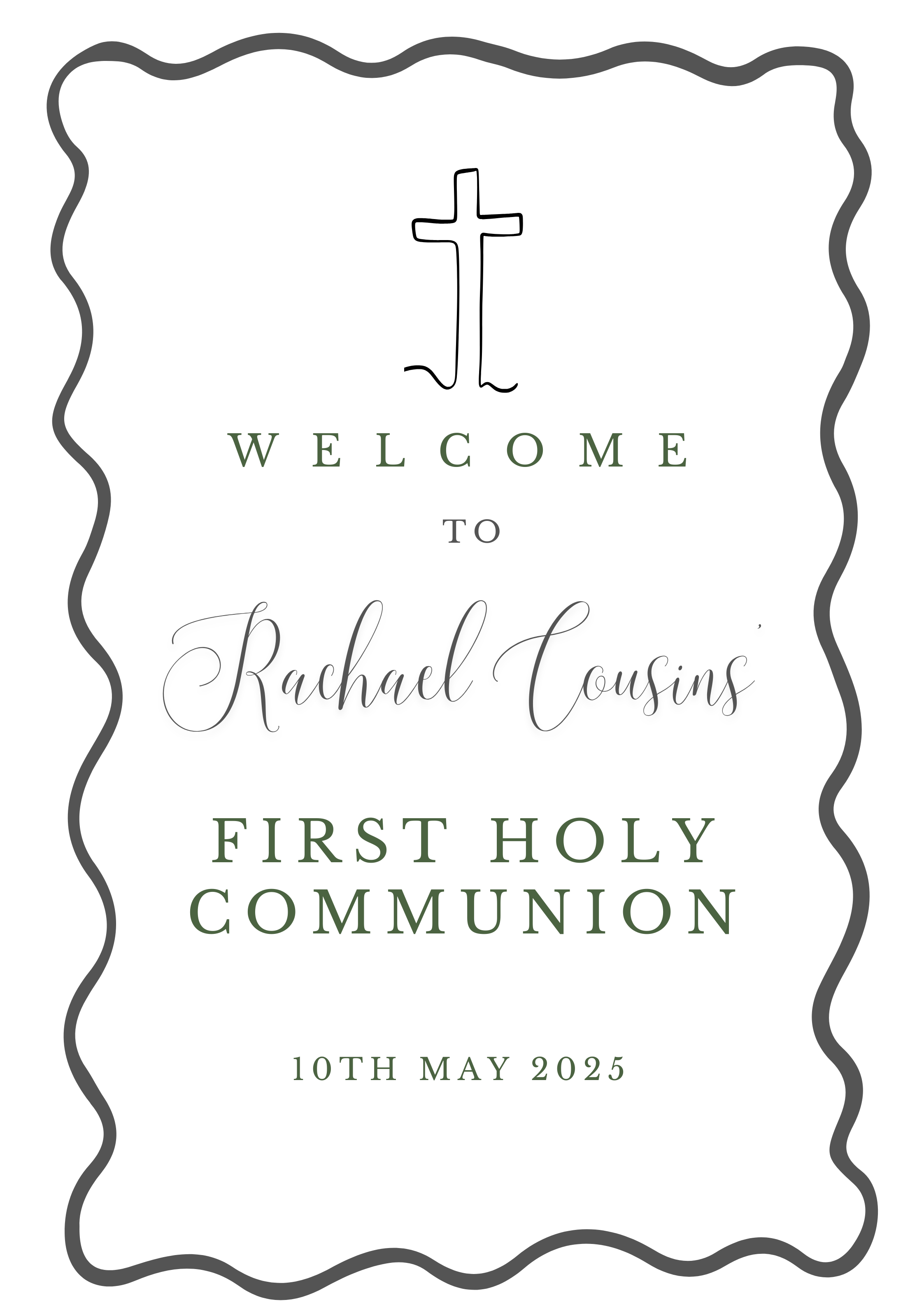 Grey Cross - Holy Communion