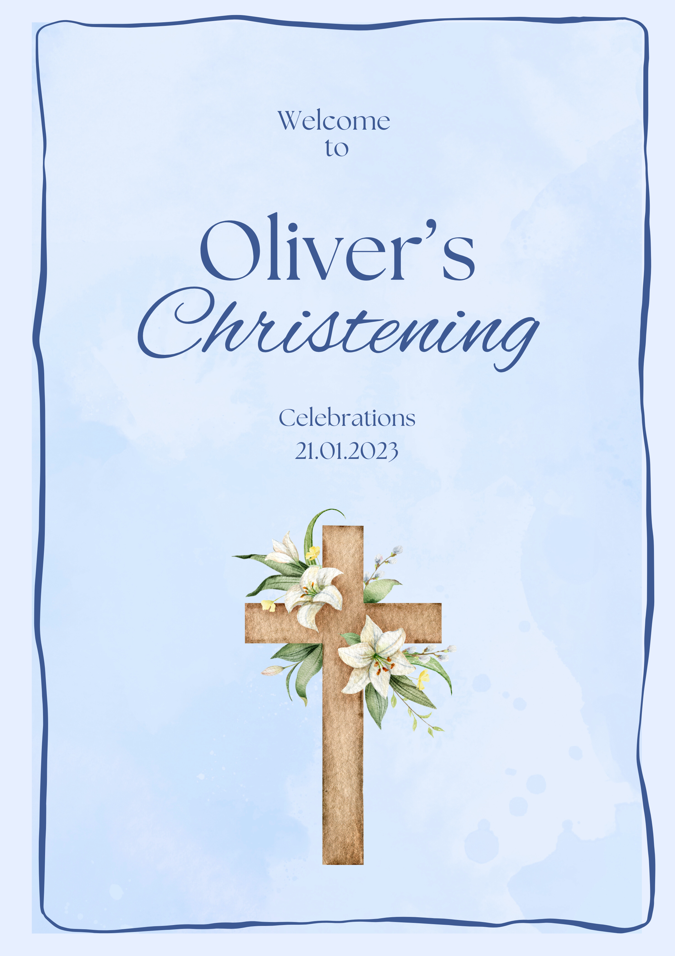 Blue Cross - Christening