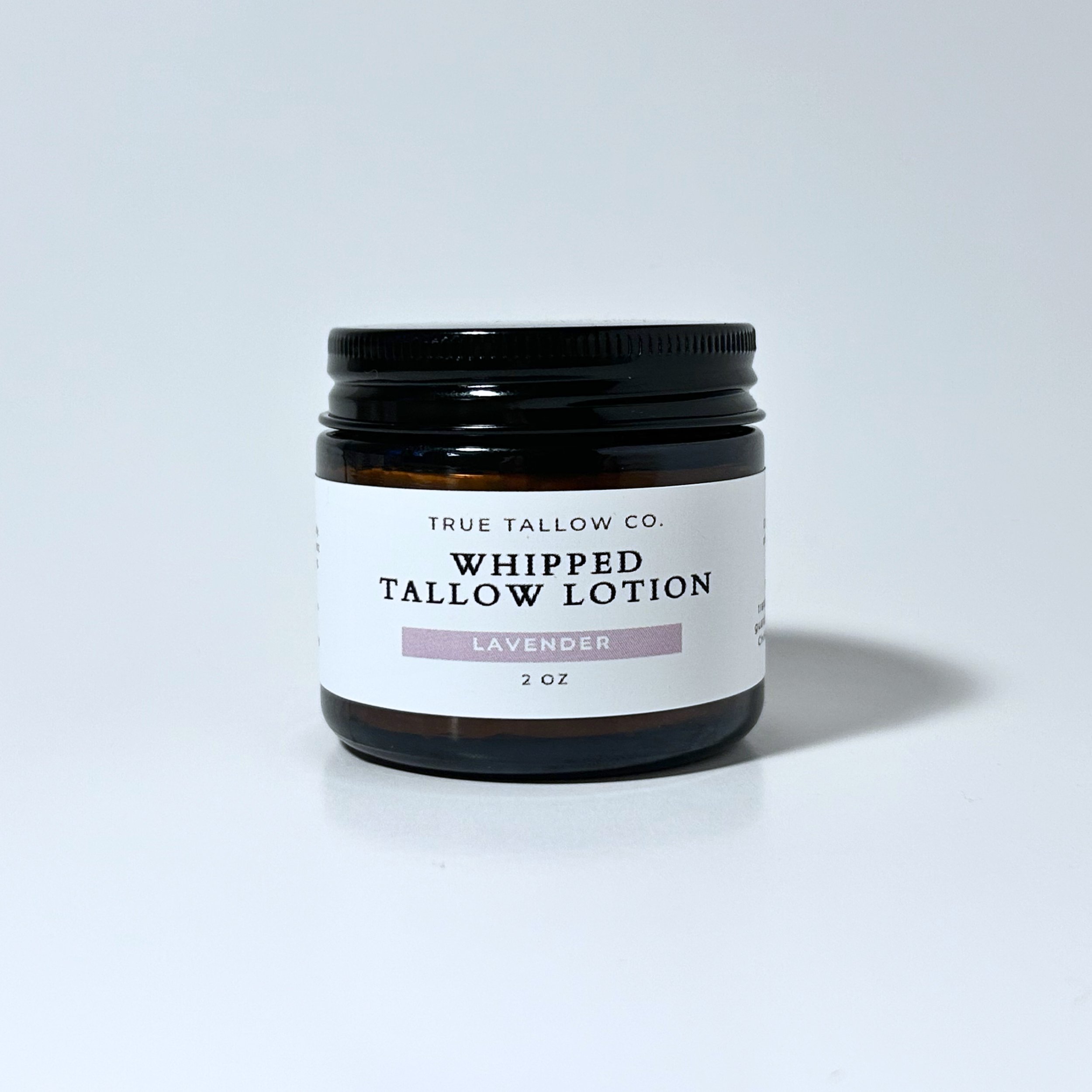 Lavender Grass-fed Tallow Lotion (2oz)