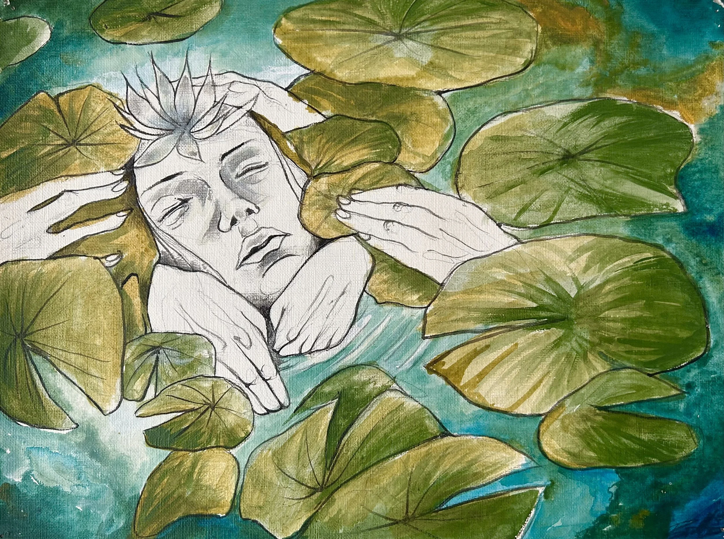 “CORESS” 2016 - Watercolour, pencil, micron pen on standard watercolour paper