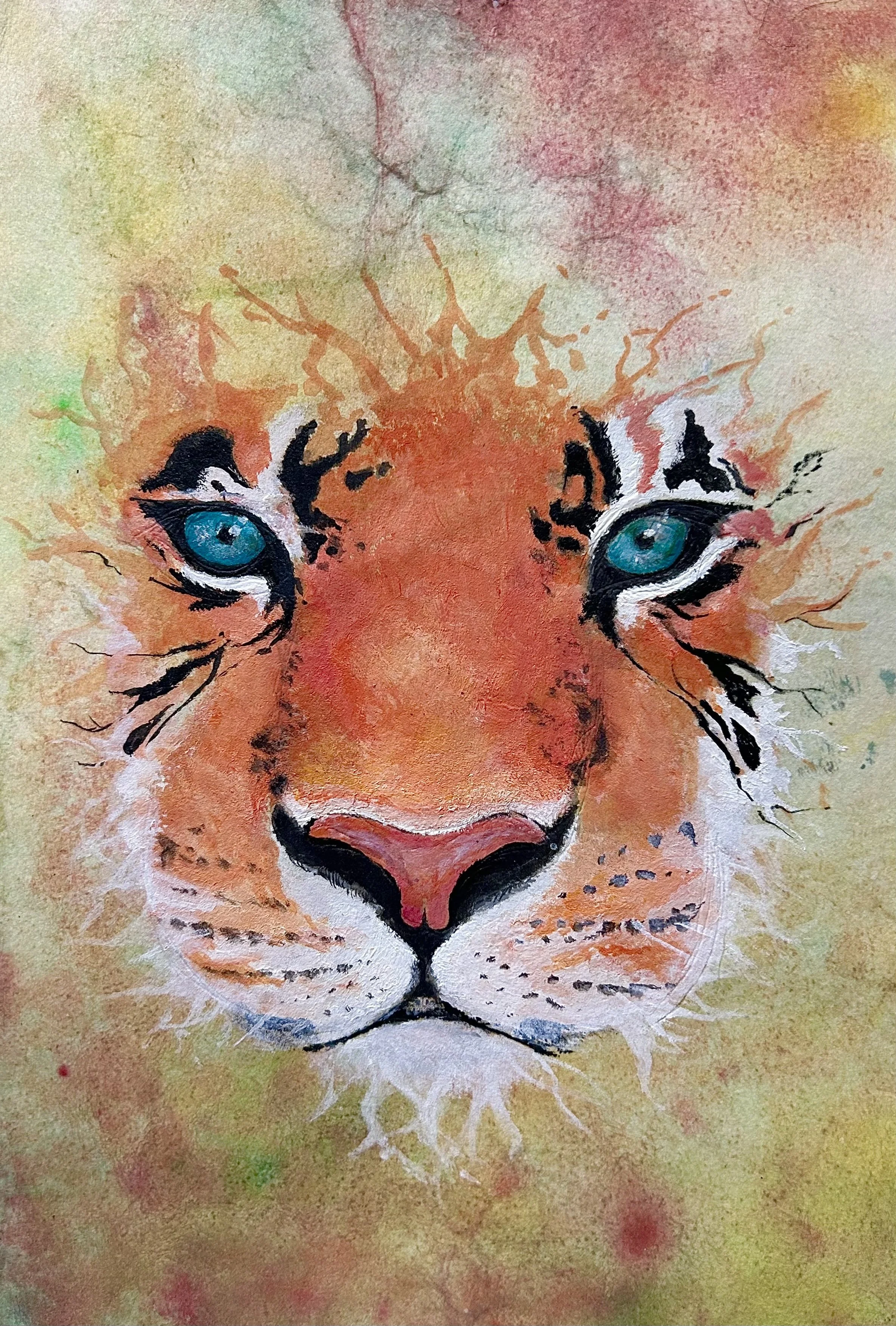“NATURES VISION” 2008 - Watercolour, acrylic on standard watercolour paper