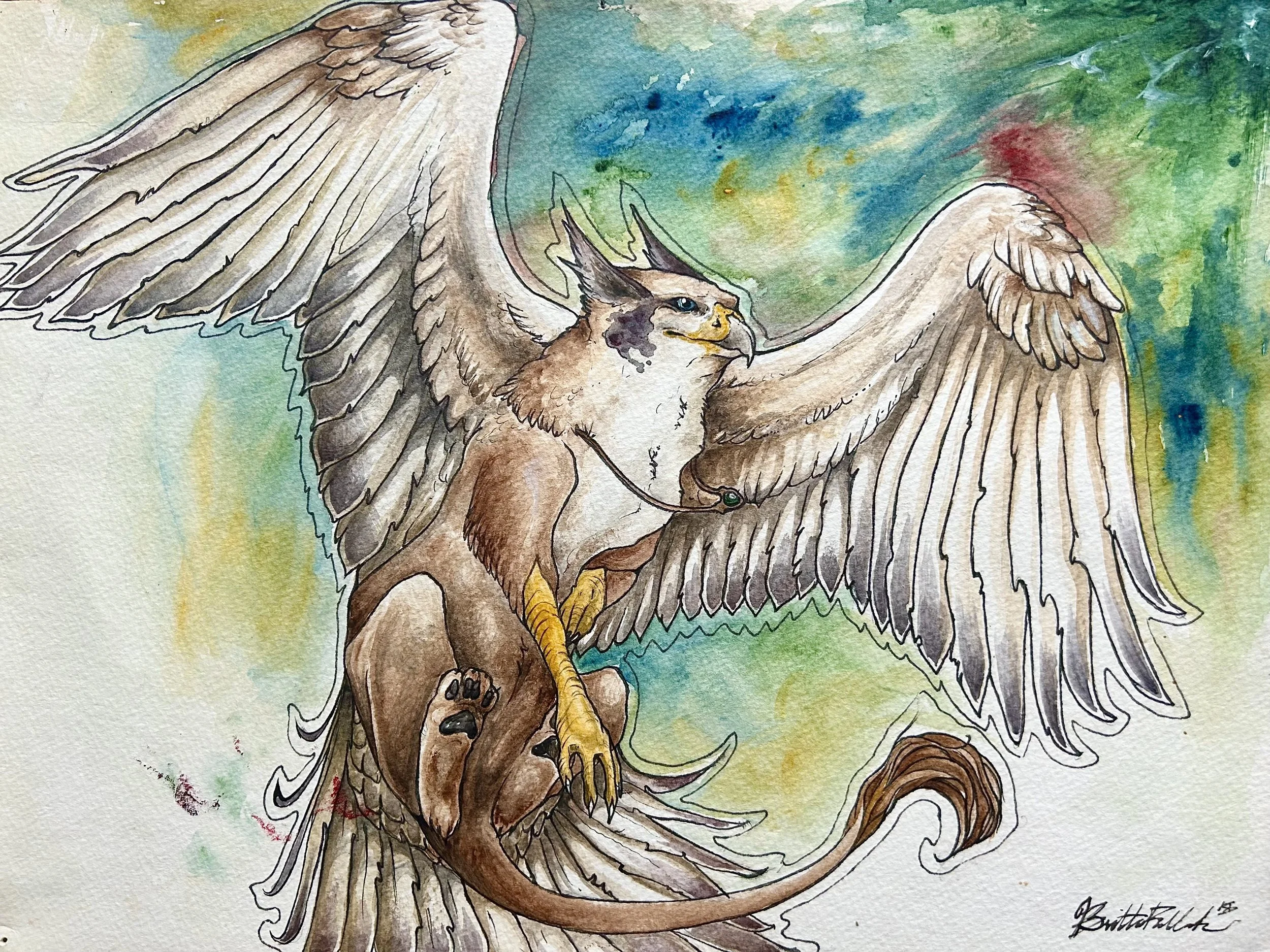 “CHANGE OF SEASONS” 2012 - Watercolour, micron pen on standard watercolour paper