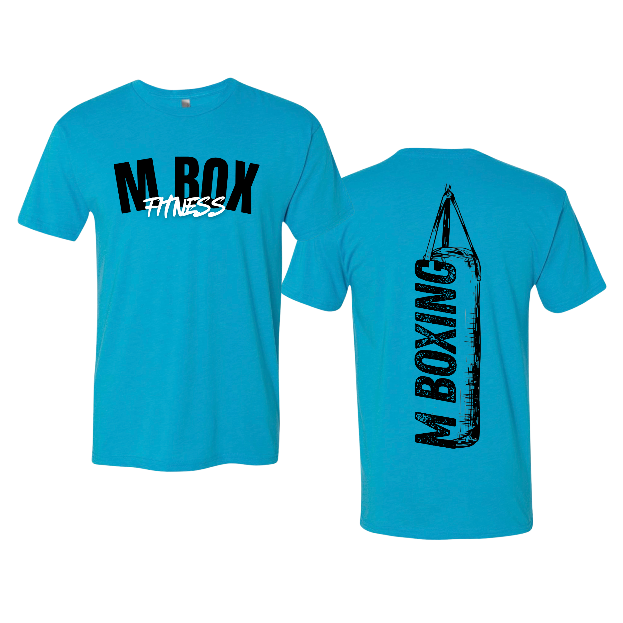 M Box Fitness Graphic Tee - M Boxing Heavy Bag