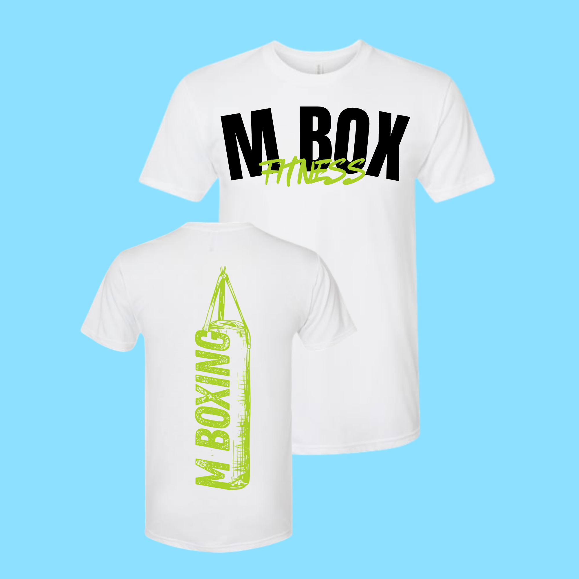 The M Boxing Bag Graphic T-Shirt
