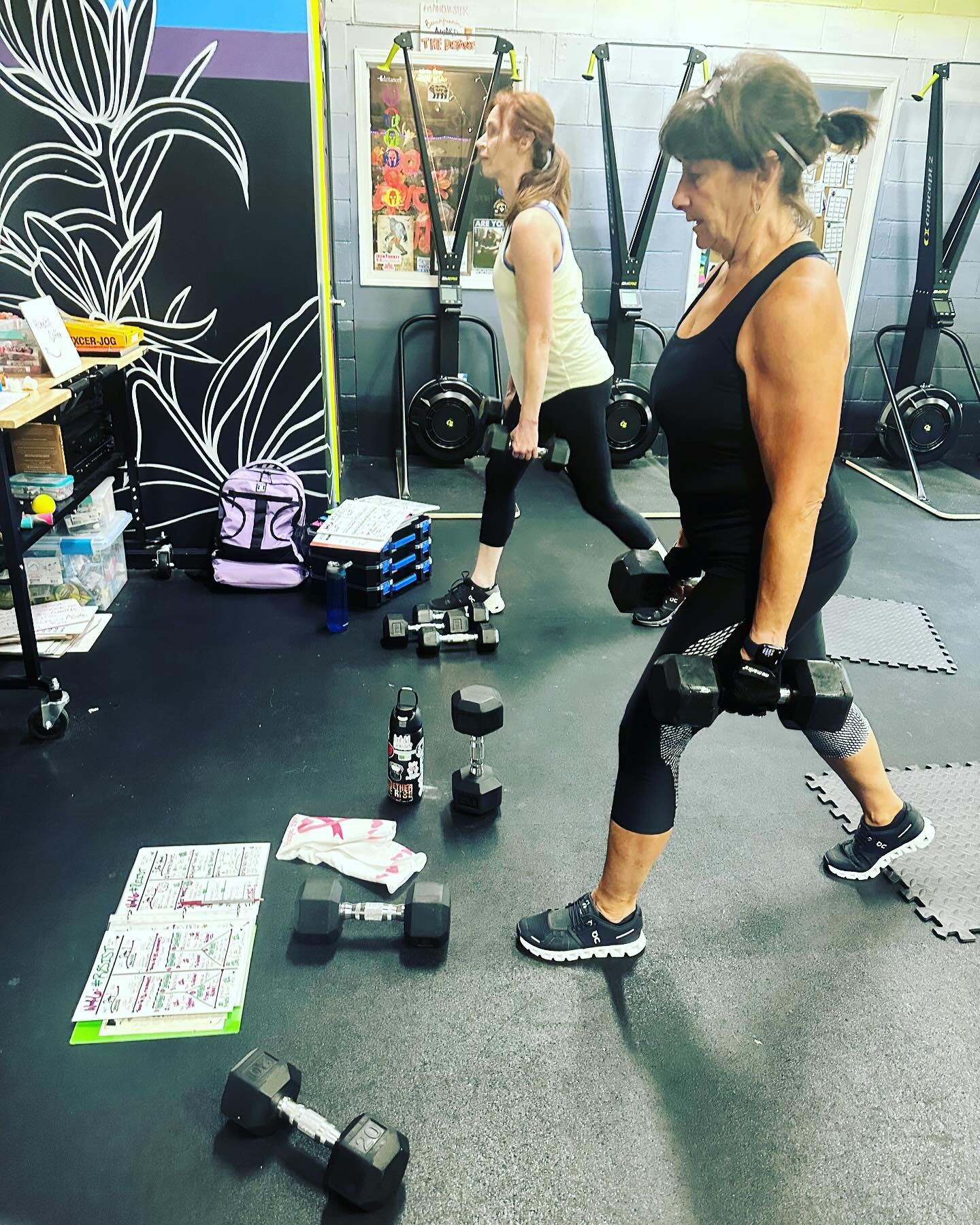 Summer Strength Training group lift day&hellip;the strength and power and encouragement in this room is just amazing. These women. Who juggle the entire freaking world. Showing up for themselves to lift&hellip;.to lift each other. To lift the weight 