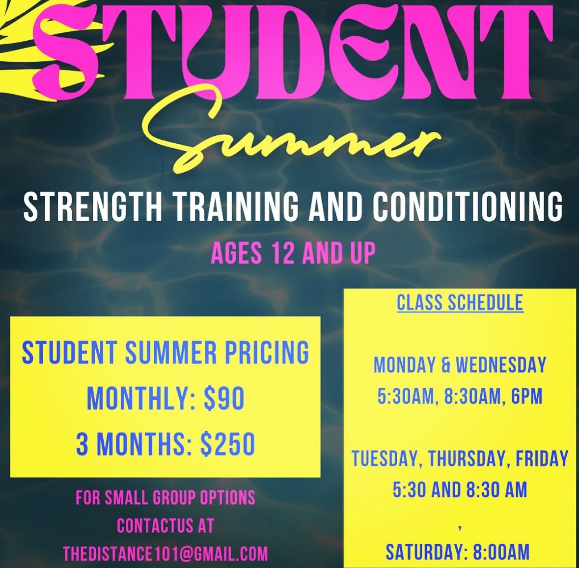 Hey summer!!! We&rsquo;ve got something for those young athletes to do!! 💜🔥😎