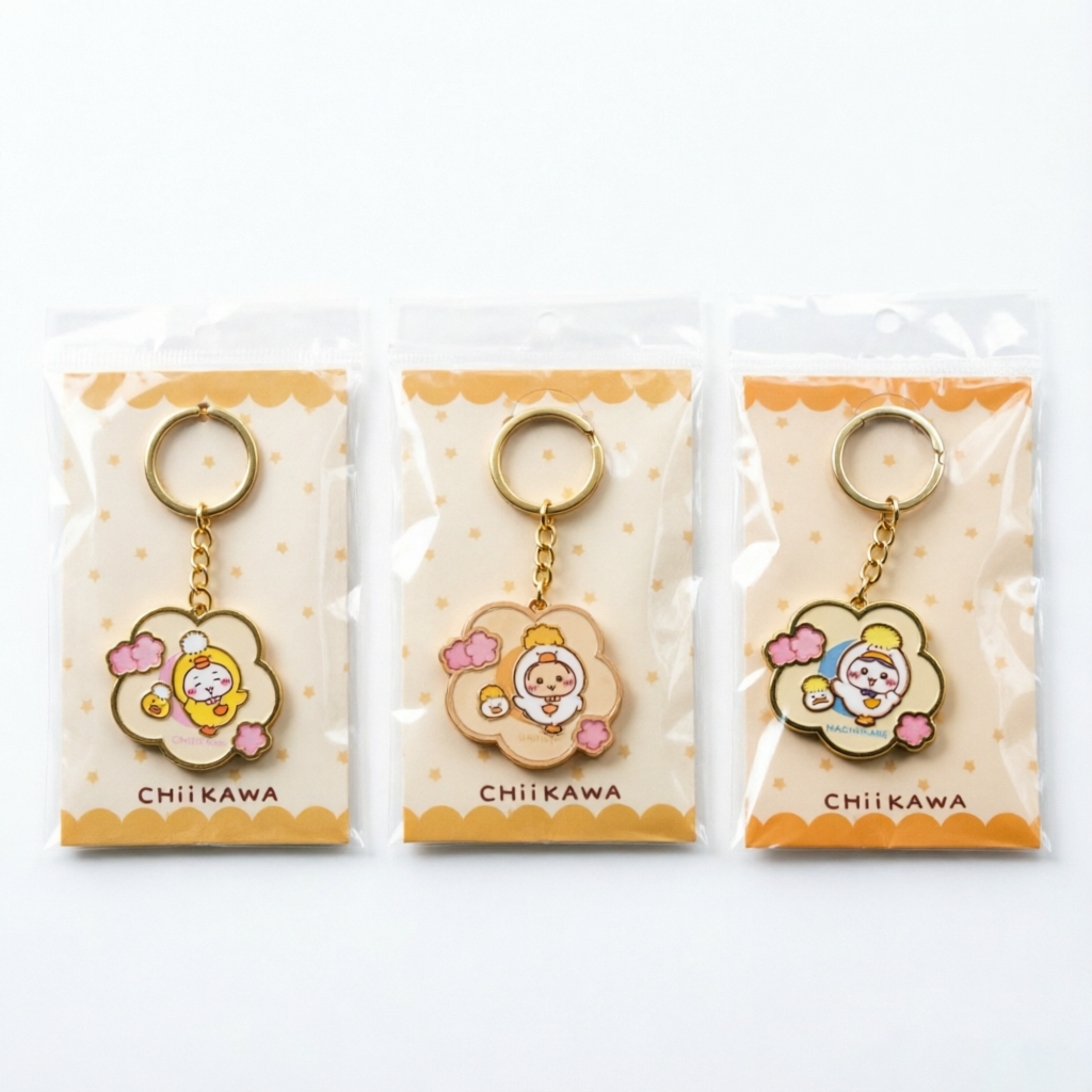 Chiikawa Nanjing Exclusive Metal Keychain