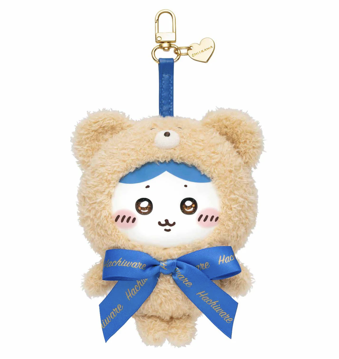 Chiikawa Kiramekko Teddy Bear (Hachiware)