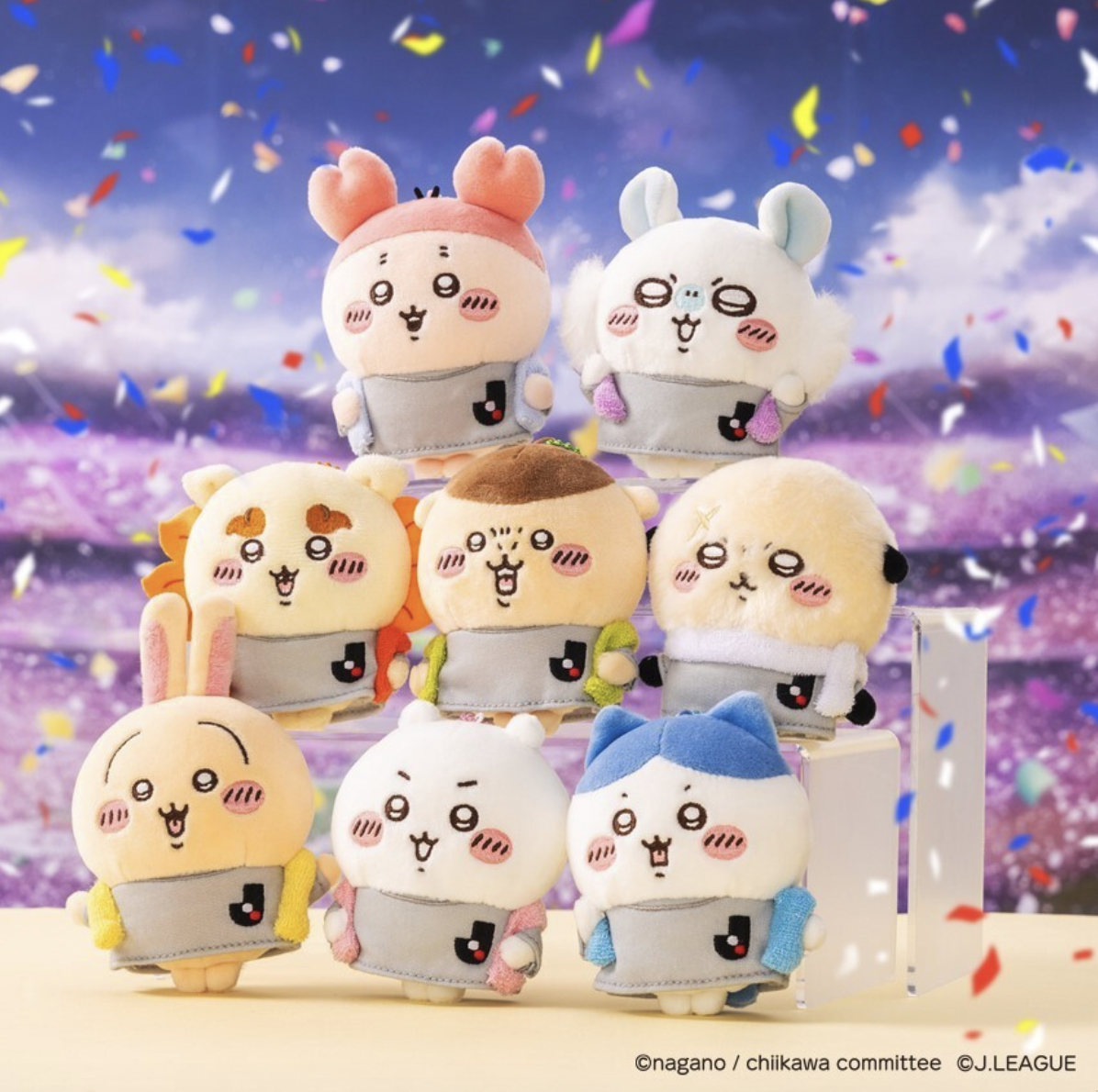Chiikawa × J.LEAGUE Collaboration Mascot