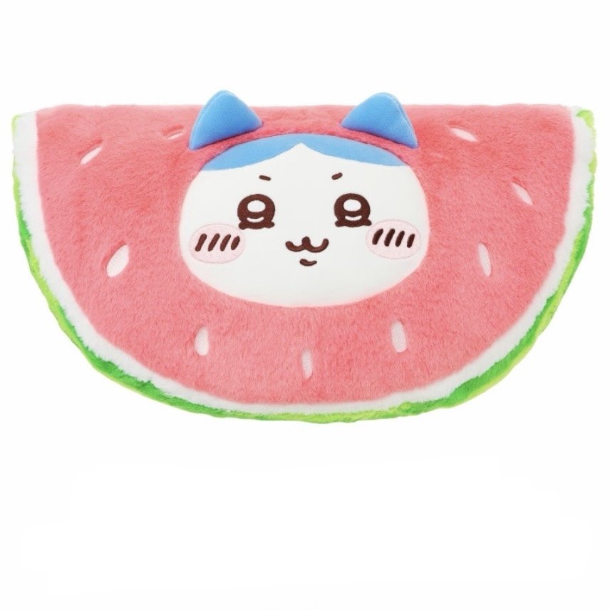 Miniso Chiikawa Fruit Market Series Watermelon Hachiware Plush