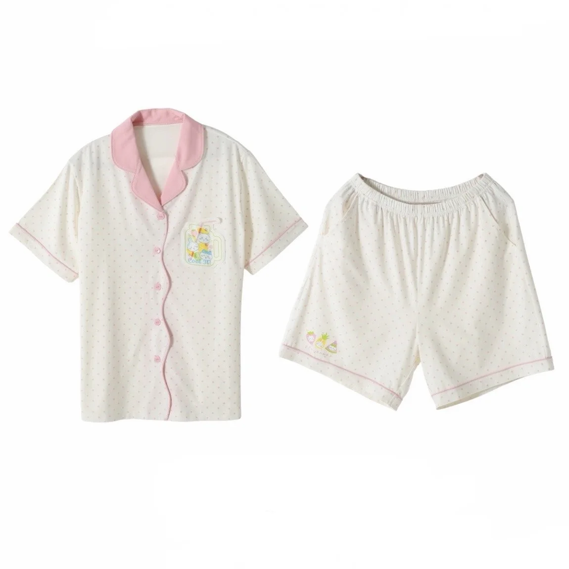Miniso Chiikawa Fruit Market Series Pajama Set