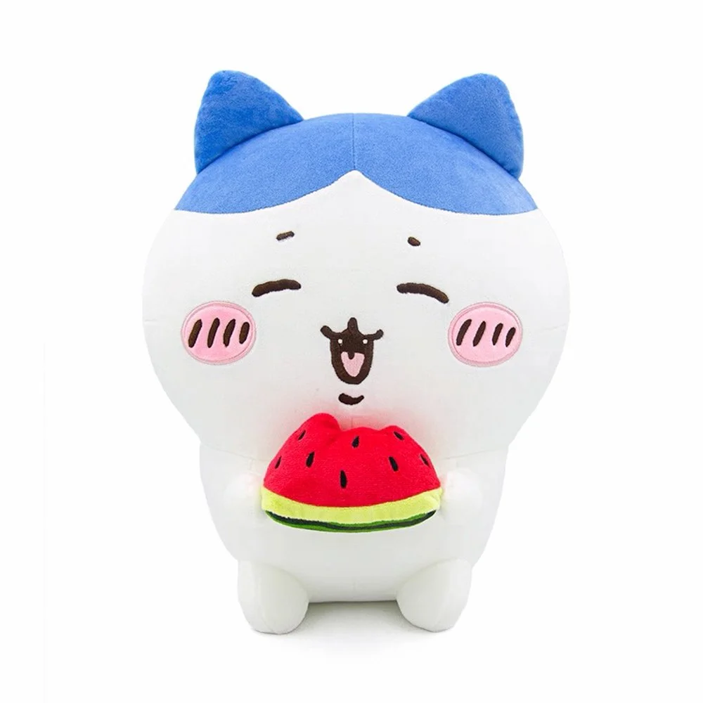 E-STRONG Chiikawa Eating Watermelon Plush (Hachiware)