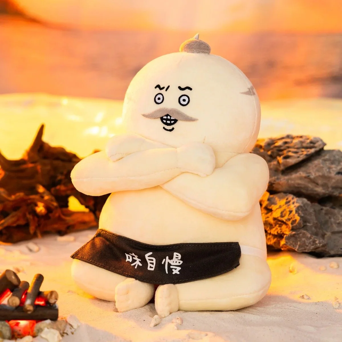 Chiikawa Movie Sturdy Sitting Shimajiro Plush Toy