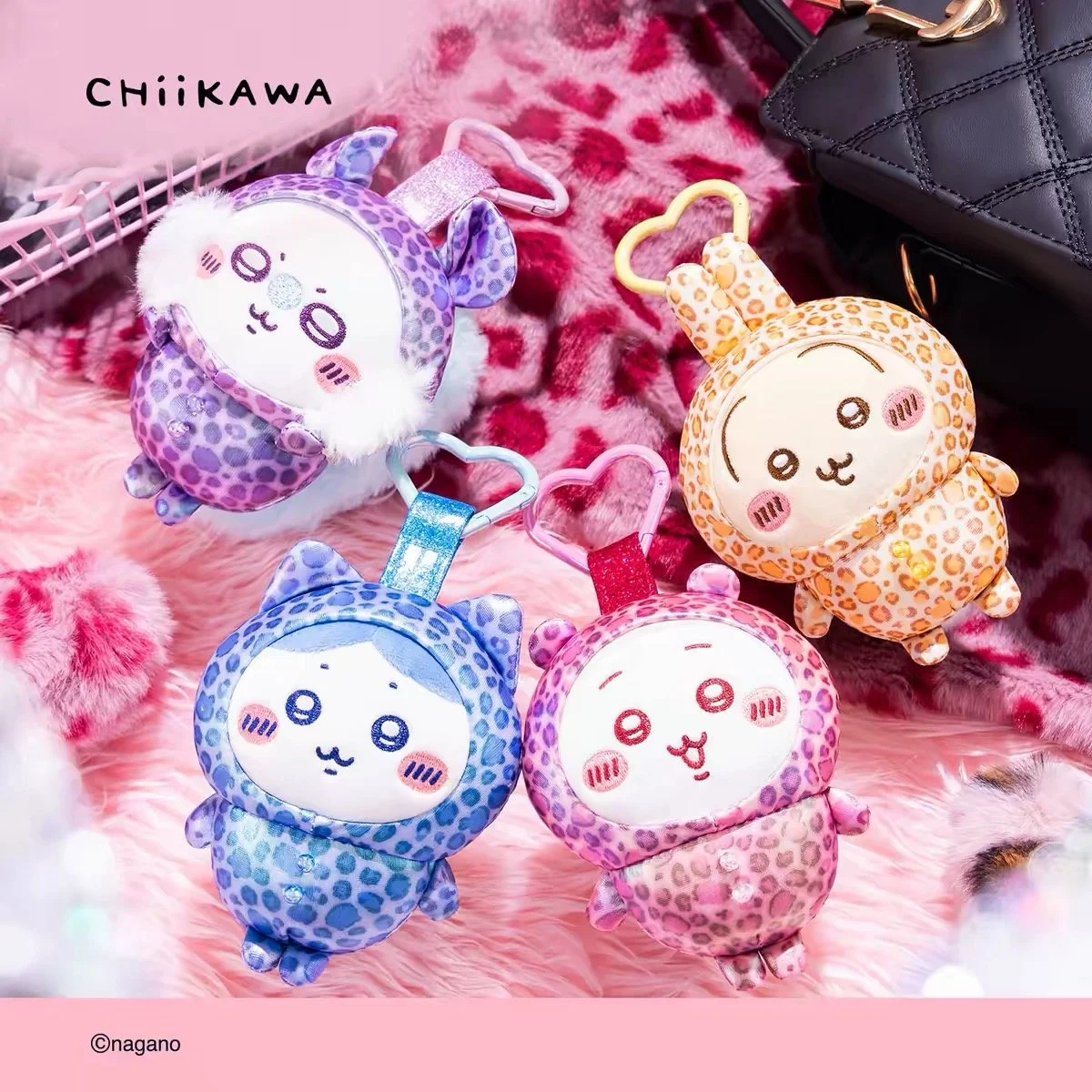 Chiikawa In Leopard Costume Mascot