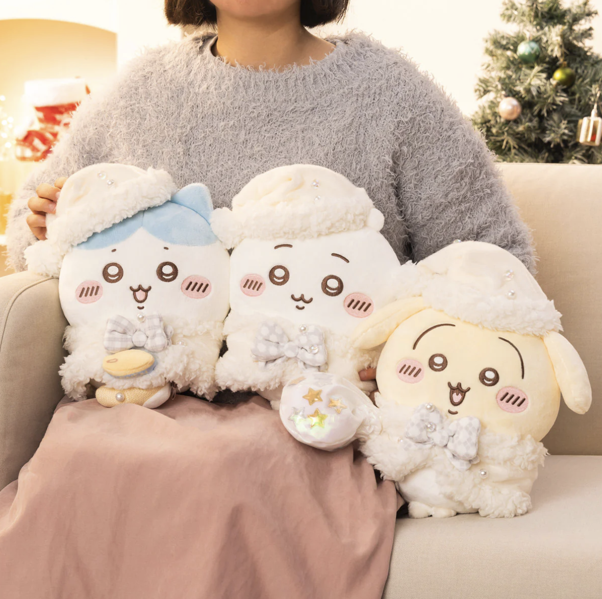 Chiikawa Present For You Fluffy Winter Style Plush