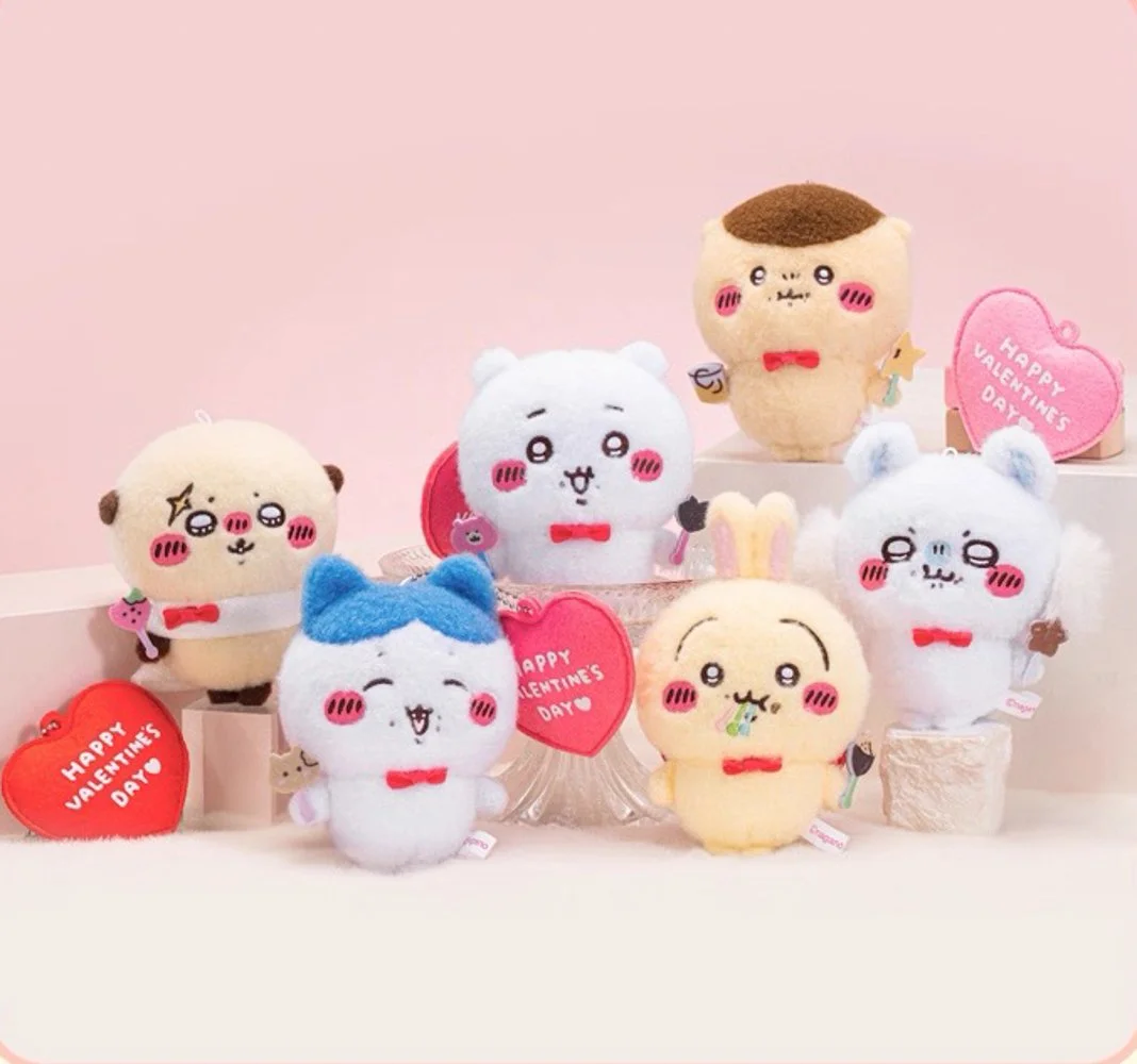 WADOLL TOYS Chiikawa Valentine's Day Series Mascots