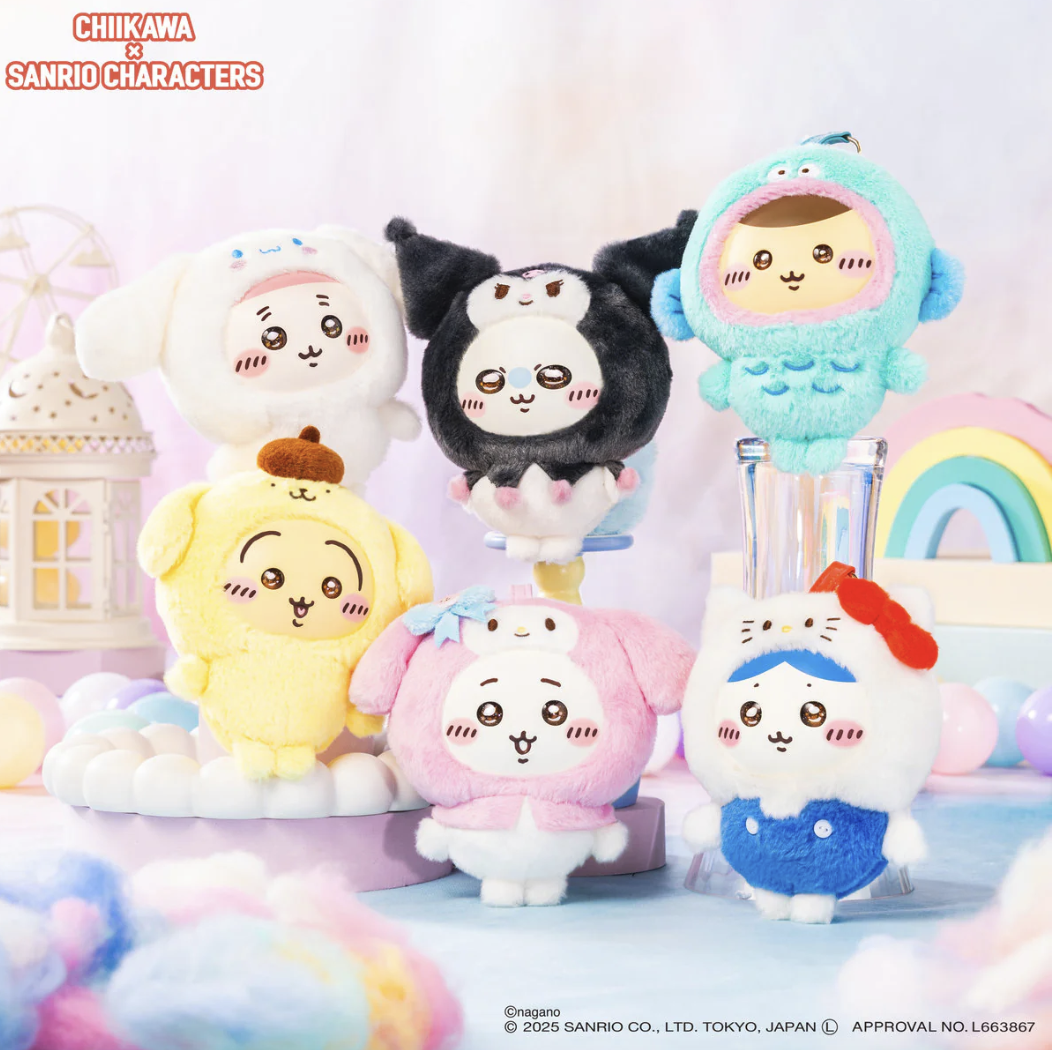 Chiikawa × Sanrio Characters Kiramekko Figure