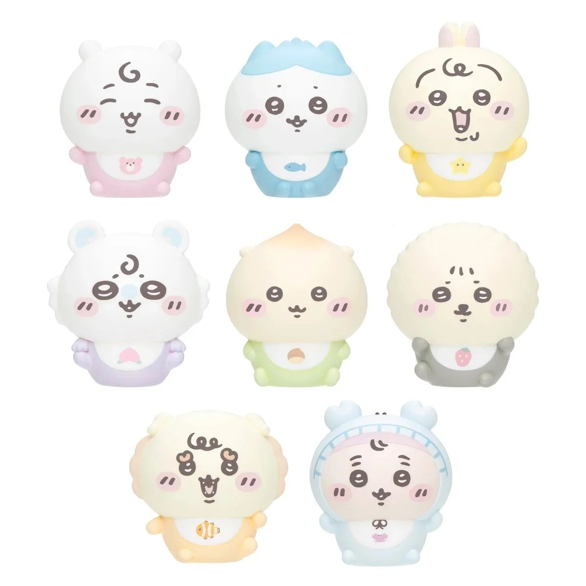 Chiikawa Baby Mini Soft Vinyl Figure Collection (8 types in total)