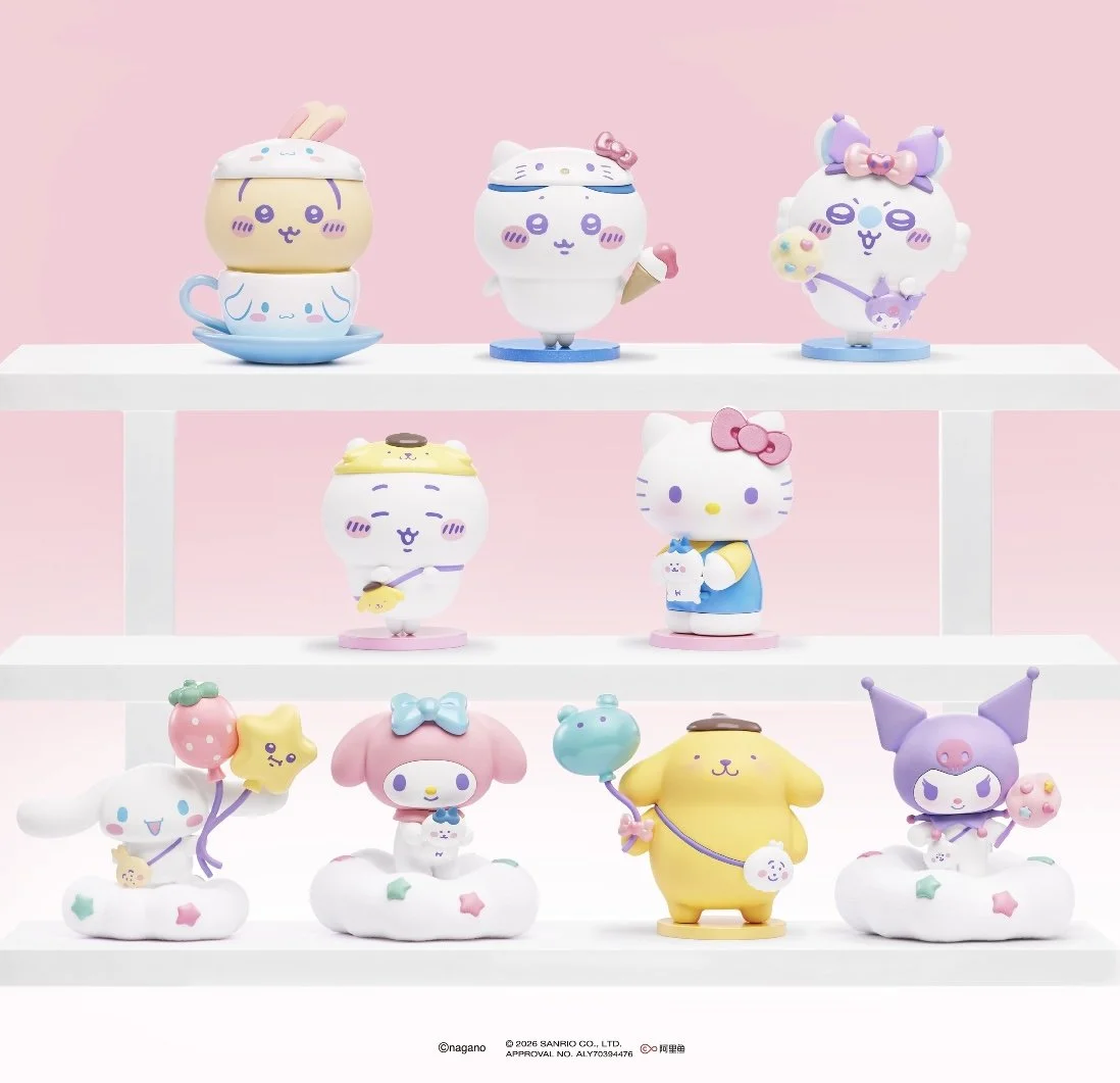 Miniso Chiikawa x Sanrio Figure Blind Box