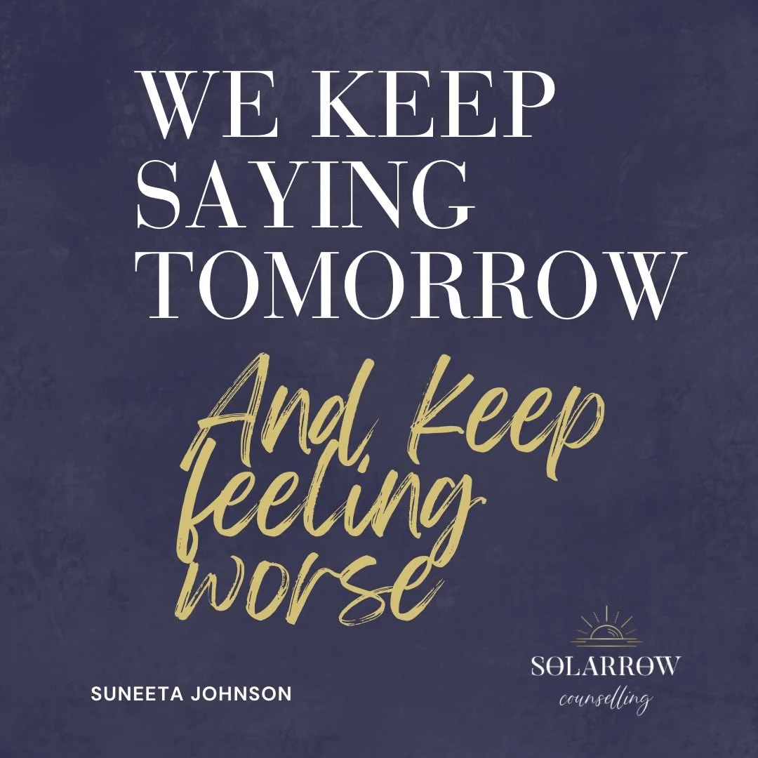 We keep saying &ldquo;tomorrow,&rdquo; then wondering why we feel heavier instead of motivated.

Avoidance isn&rsquo;t a character flaw &mdash; it&rsquo;s a nervous system in freeze, trying to protect us from overwhelm. Movement doesn&rsquo;t come fr