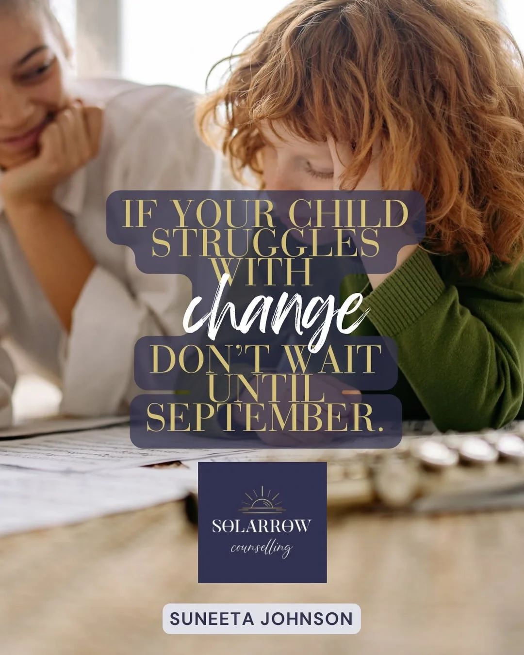 If you&rsquo;ve been wondering whether therapy could help your child feel more prepared for the transition back to school, I&rsquo;d be happy to chat.

I offer a complimentary consultation to answer your questions and help you determine whether we&rs