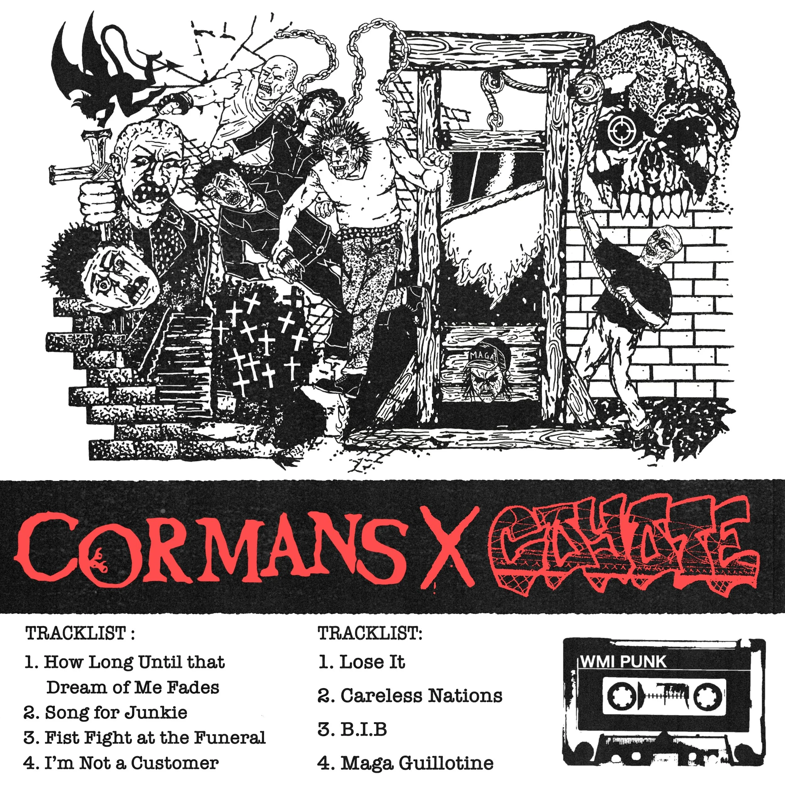 Cormans x Coyote Split CD