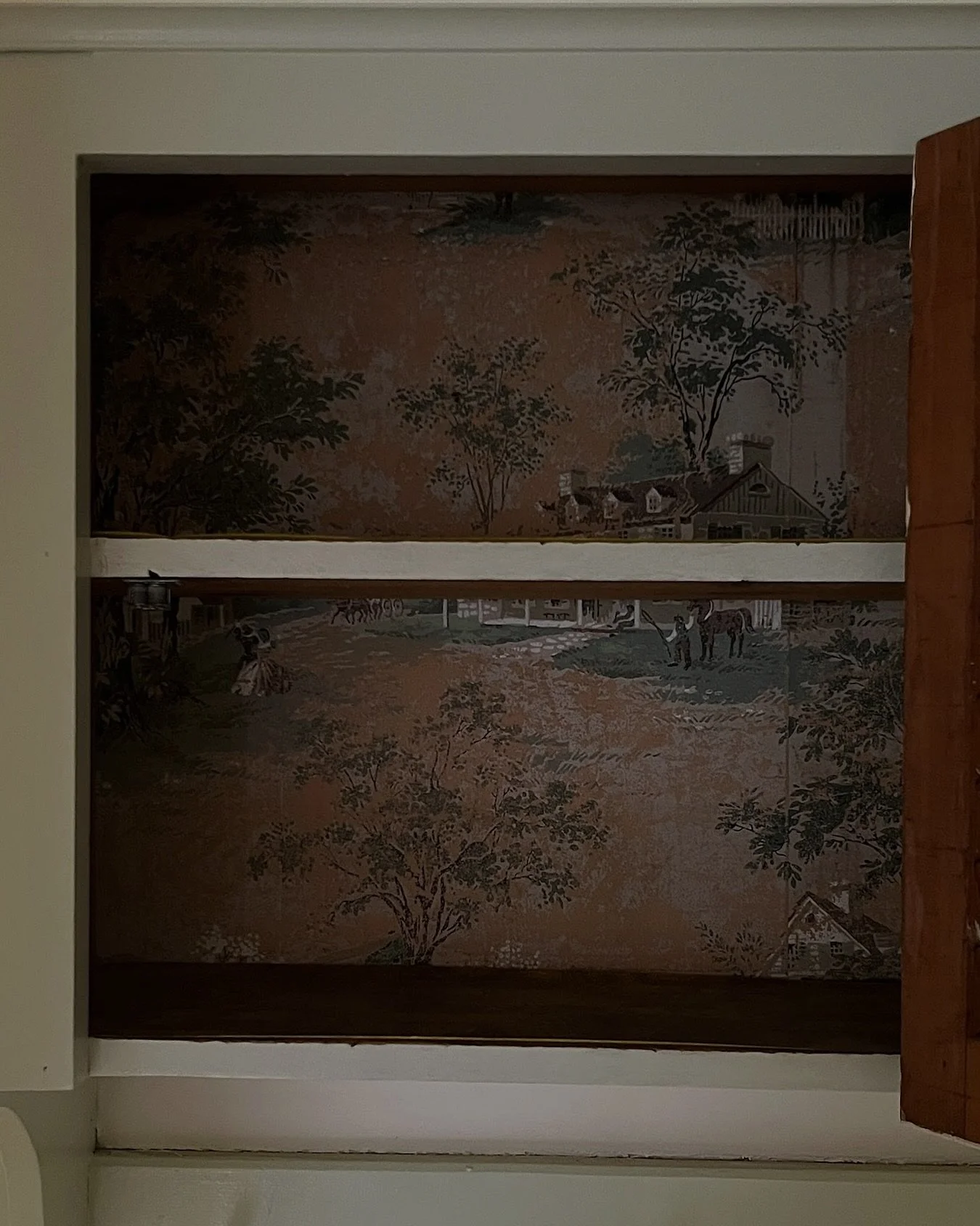 I love when people keep some of the past in the home. 

There&rsquo;s something in honoring what&rsquo;s already there. Maybe the creak in the floors, the wallpaper in the cabinets, the original door knob wear that tells a story. 

Maybe it&rsquo;s t