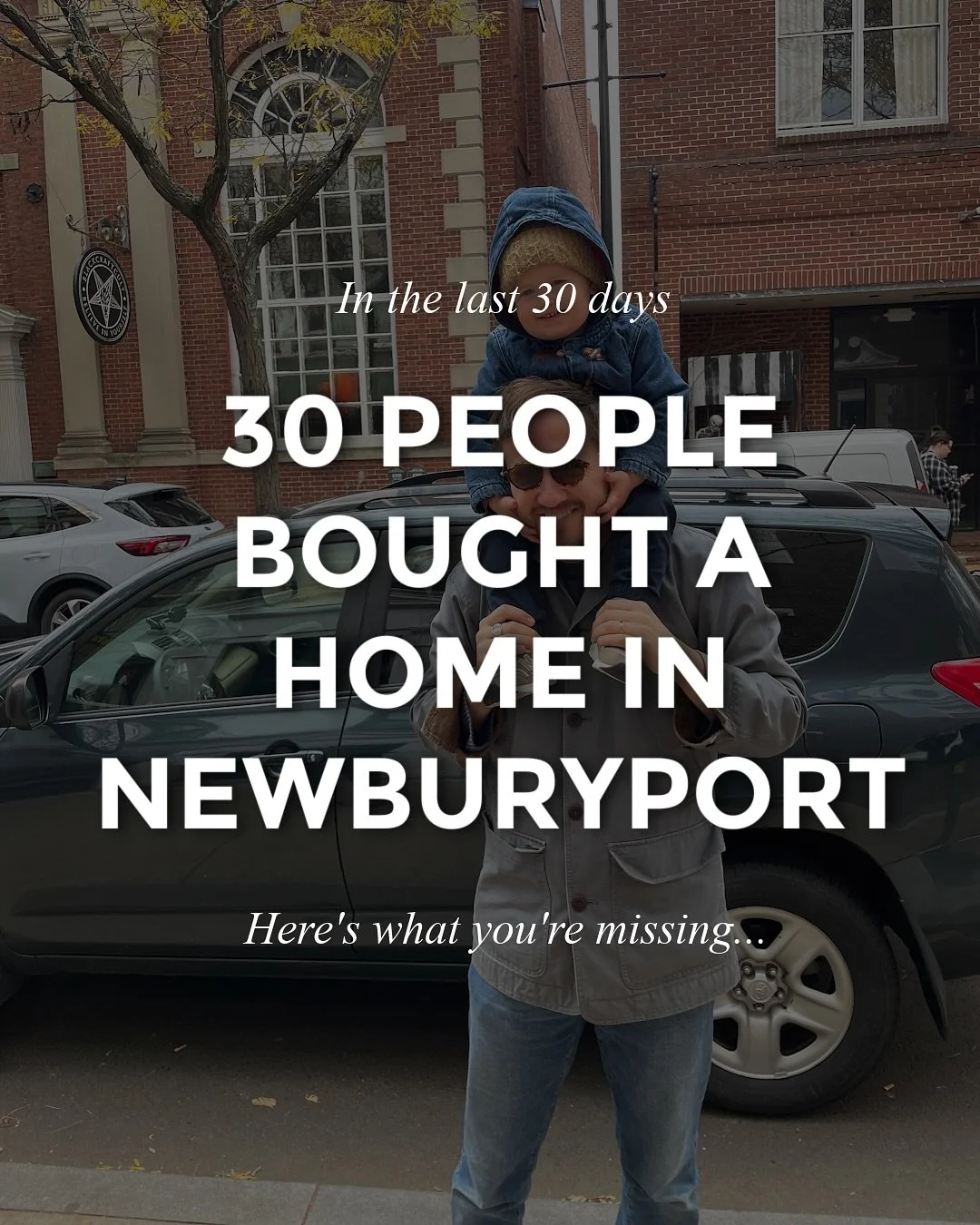 If you&rsquo;re a buyer right now, here&rsquo;s what most people are missing about today&rsquo;s market and why it matters for you.

Over the last 30 days in Newburyport, 30 people bought a home. The market is still moving, just differently than the 