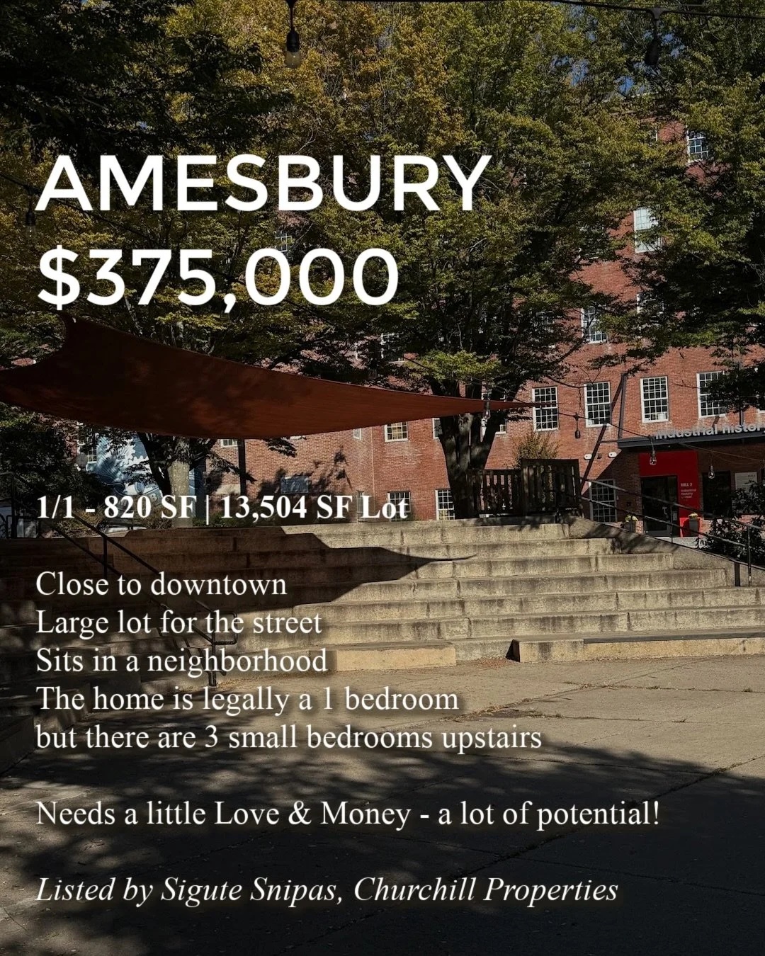 Does sweat equity still exist in a market that consistently holds its value? In this case, absolutely. 

Sharing an opportunity here currently in Amesbury at $375k that could work well for an end user or an investor. This home has a lot of potential.