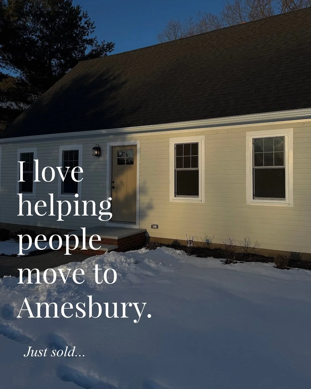 Amesbury has a lot of Realtors. 

If you&rsquo;re buying or selling here, it really helps to work with someone who knows the town well and understands how this market moves. Someone who has built relationships in the community and continues to do so.